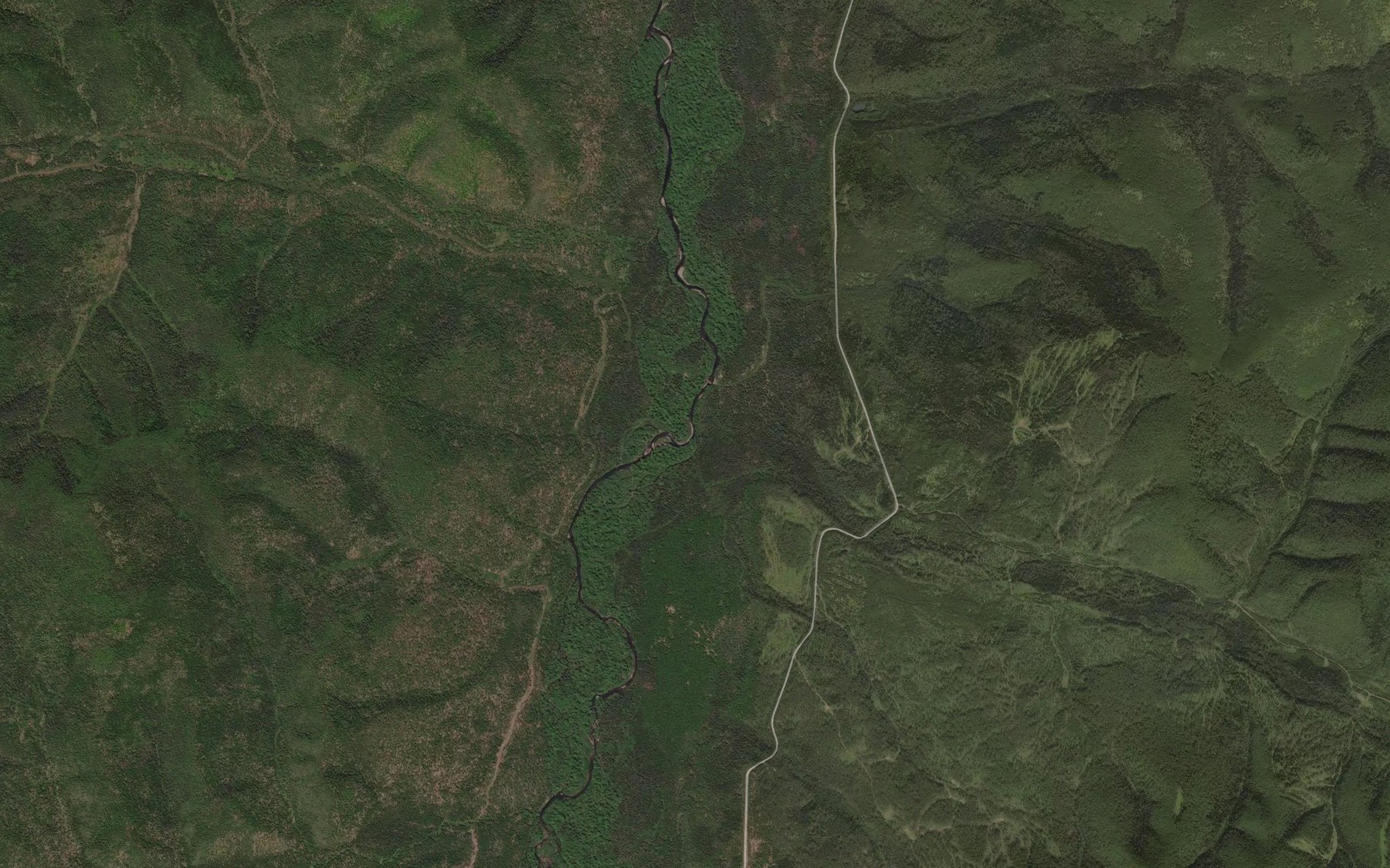 Satellite map of the Dzhaurenok
