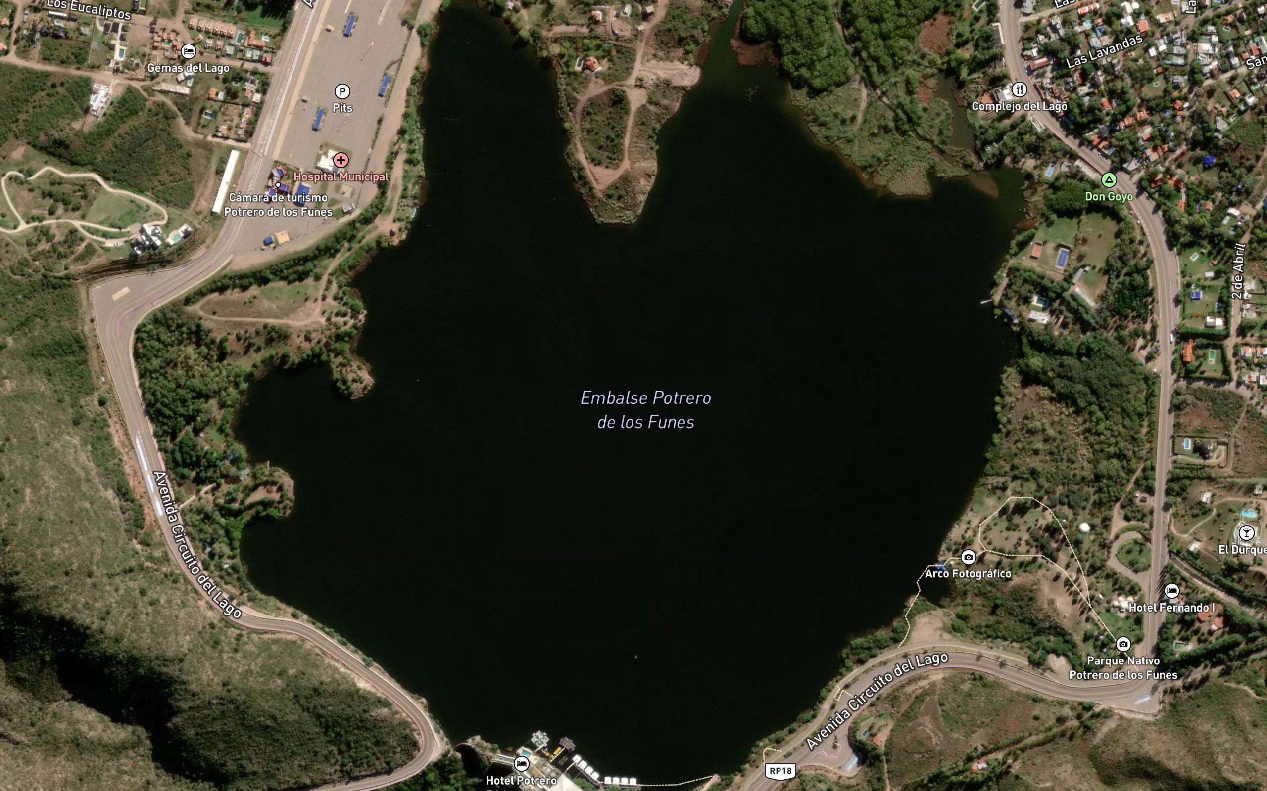 Embalse Potrero de los Funes