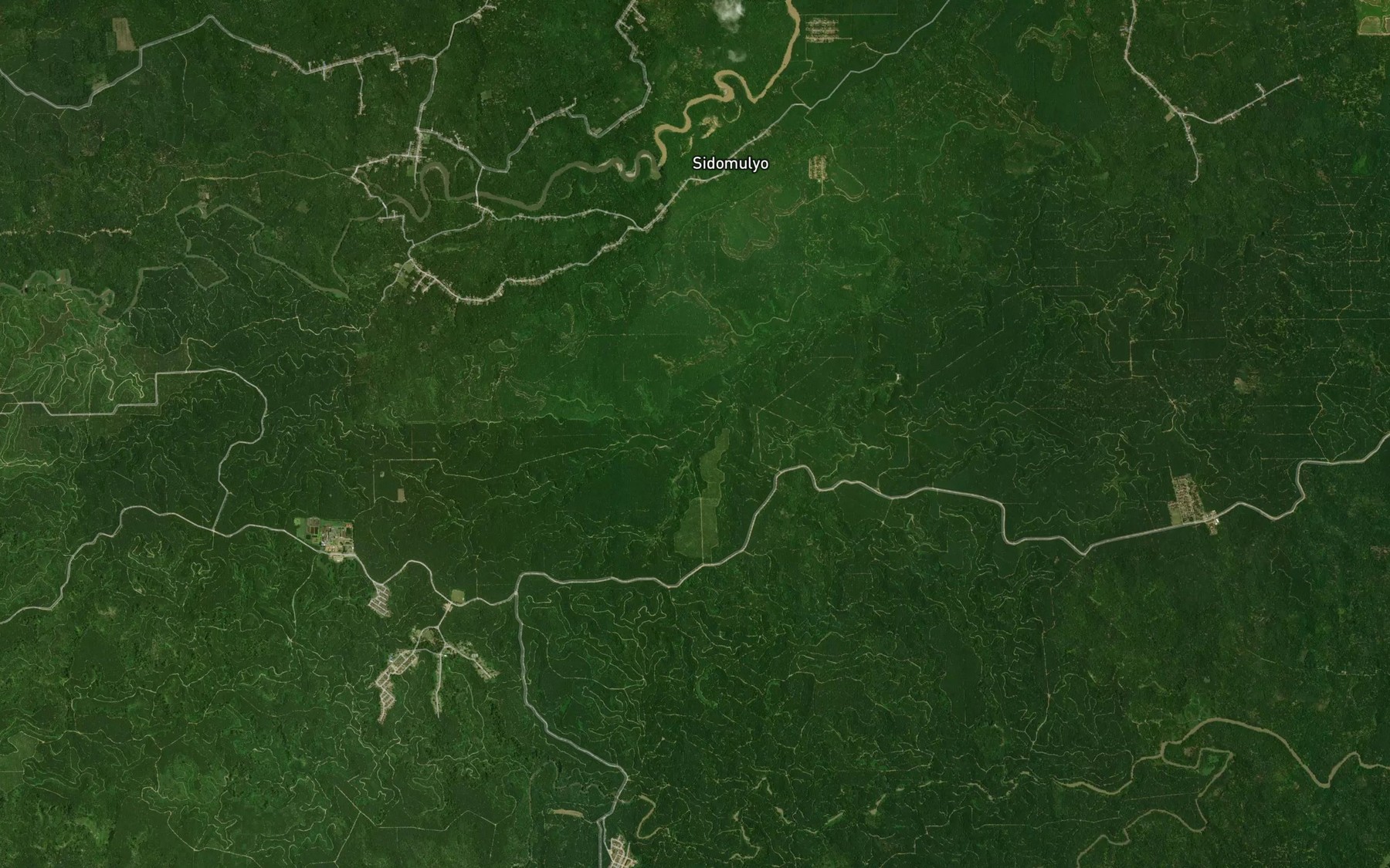 Satellite map of the Sungai Masrih