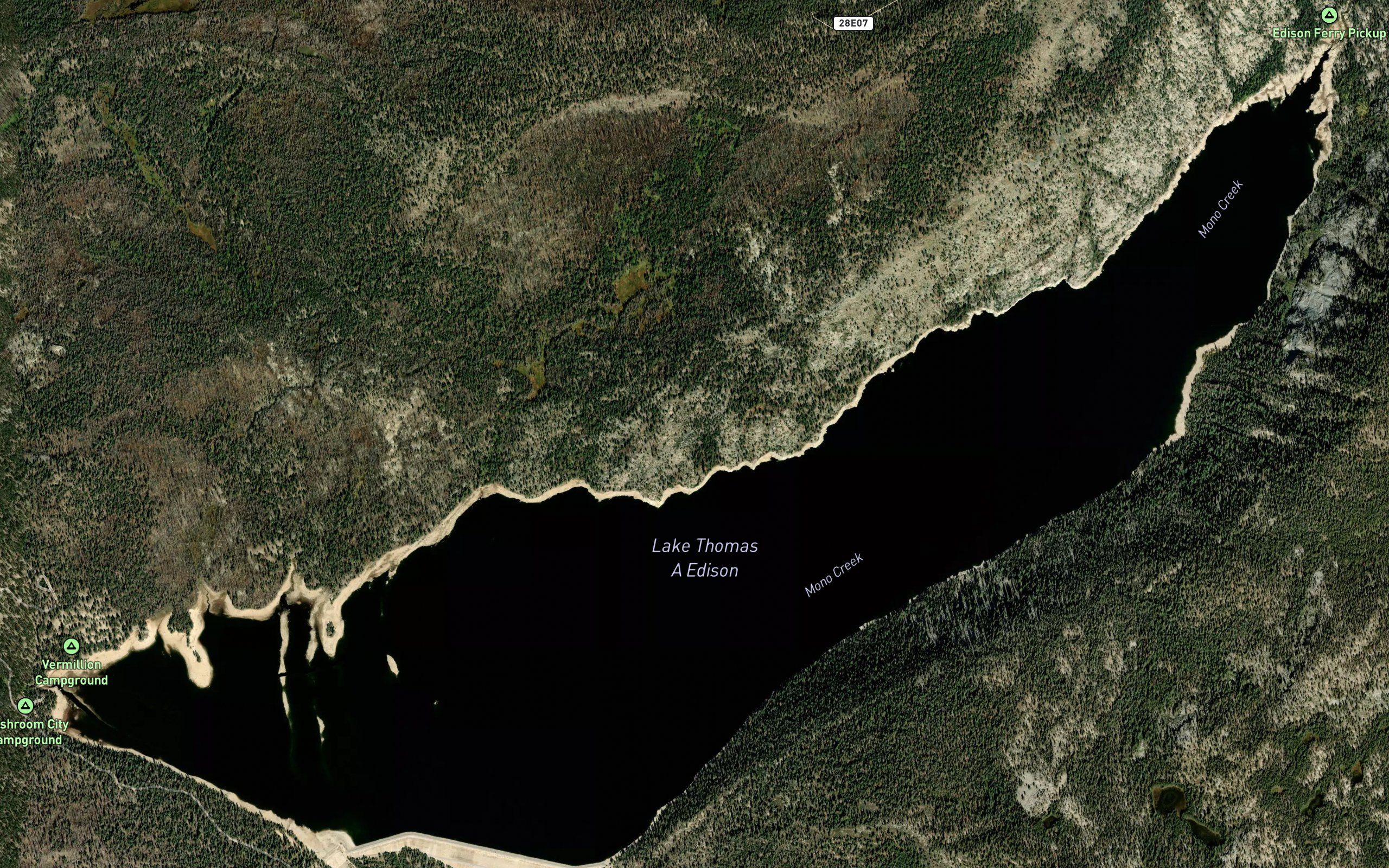 Lake Thomas A Edison