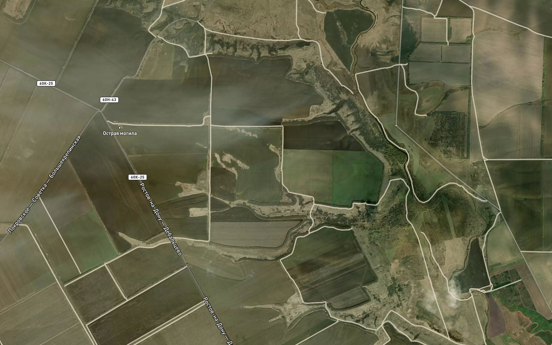 Satellite map of the Balka Buzinova