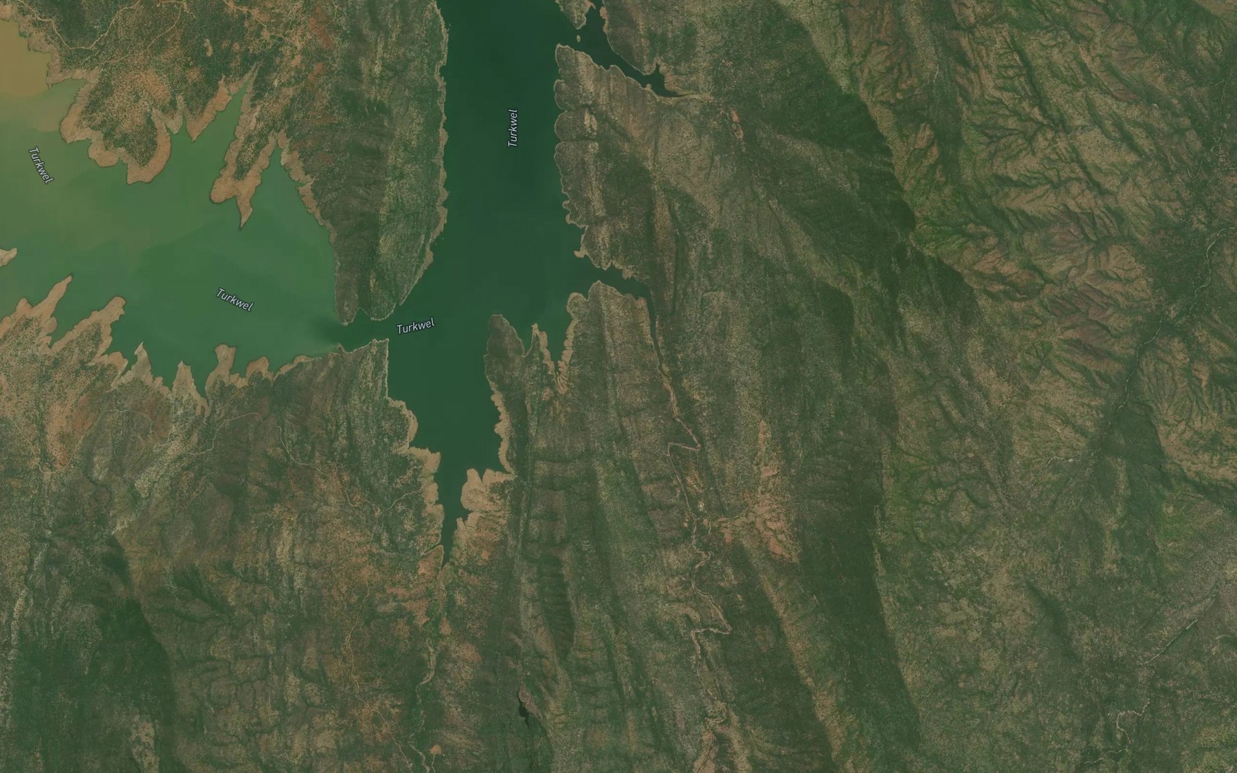 Satellite map of the Koduaran