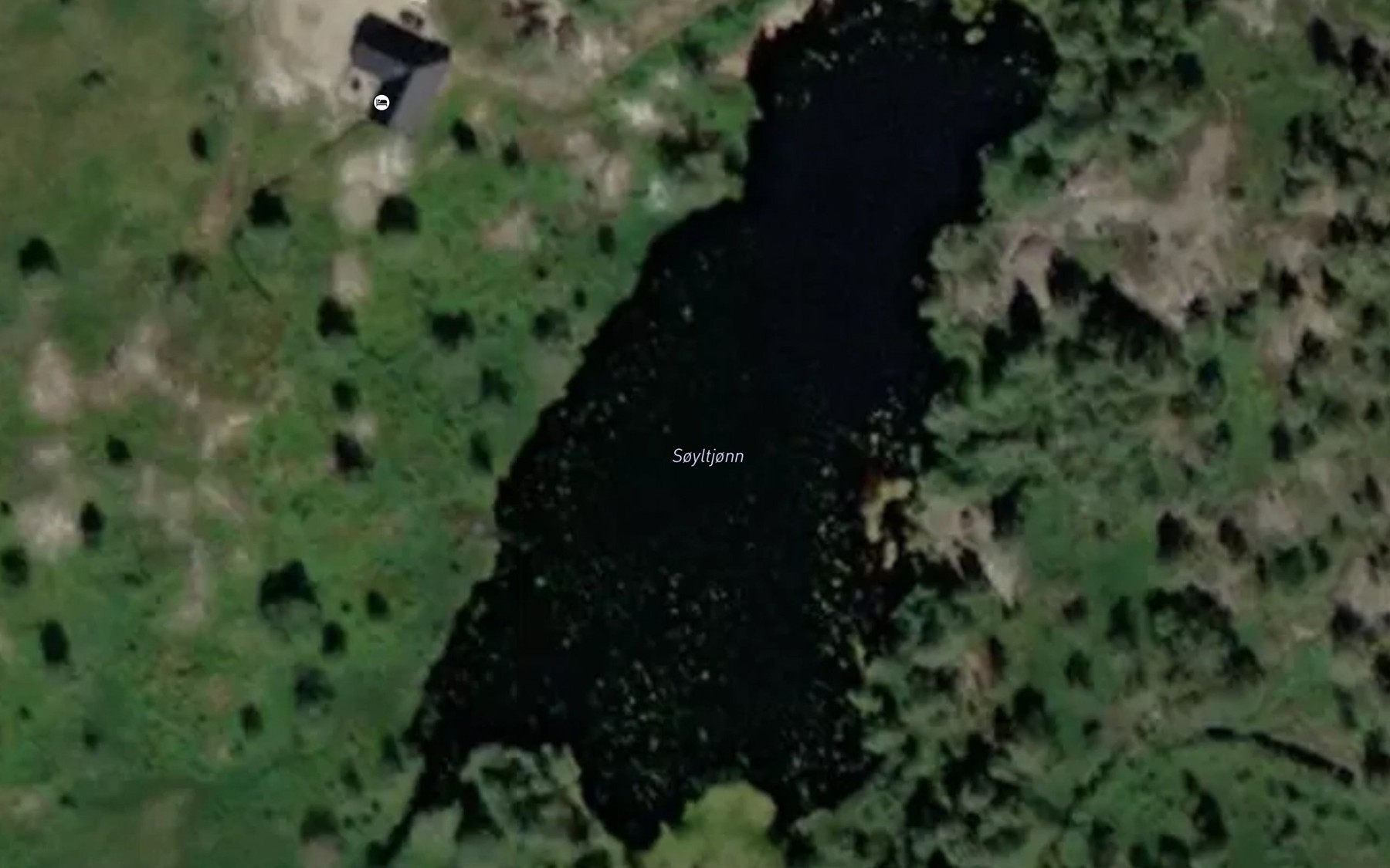 Satellite map of the Soyltjonn