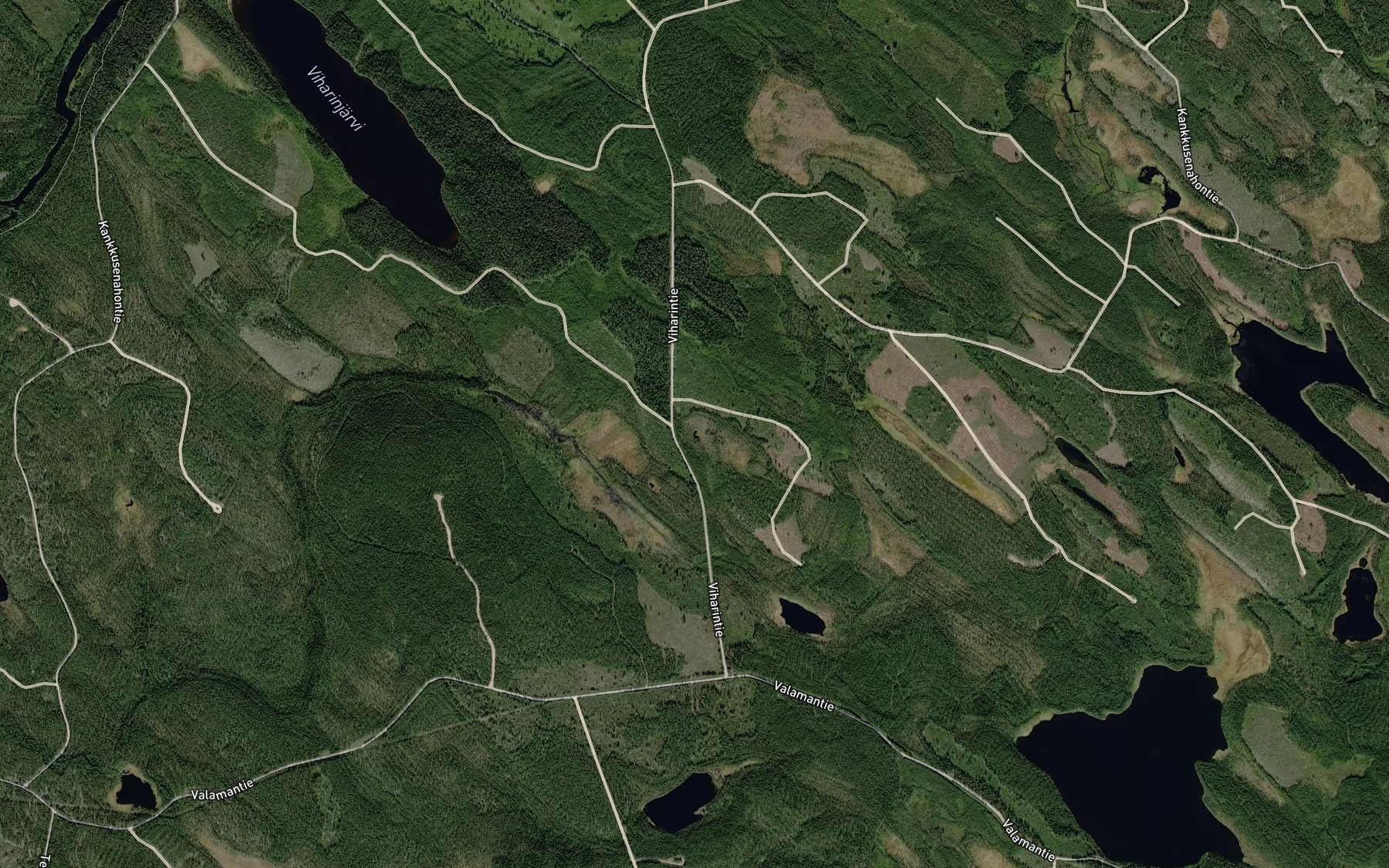 Satellite map of the Harkalampi