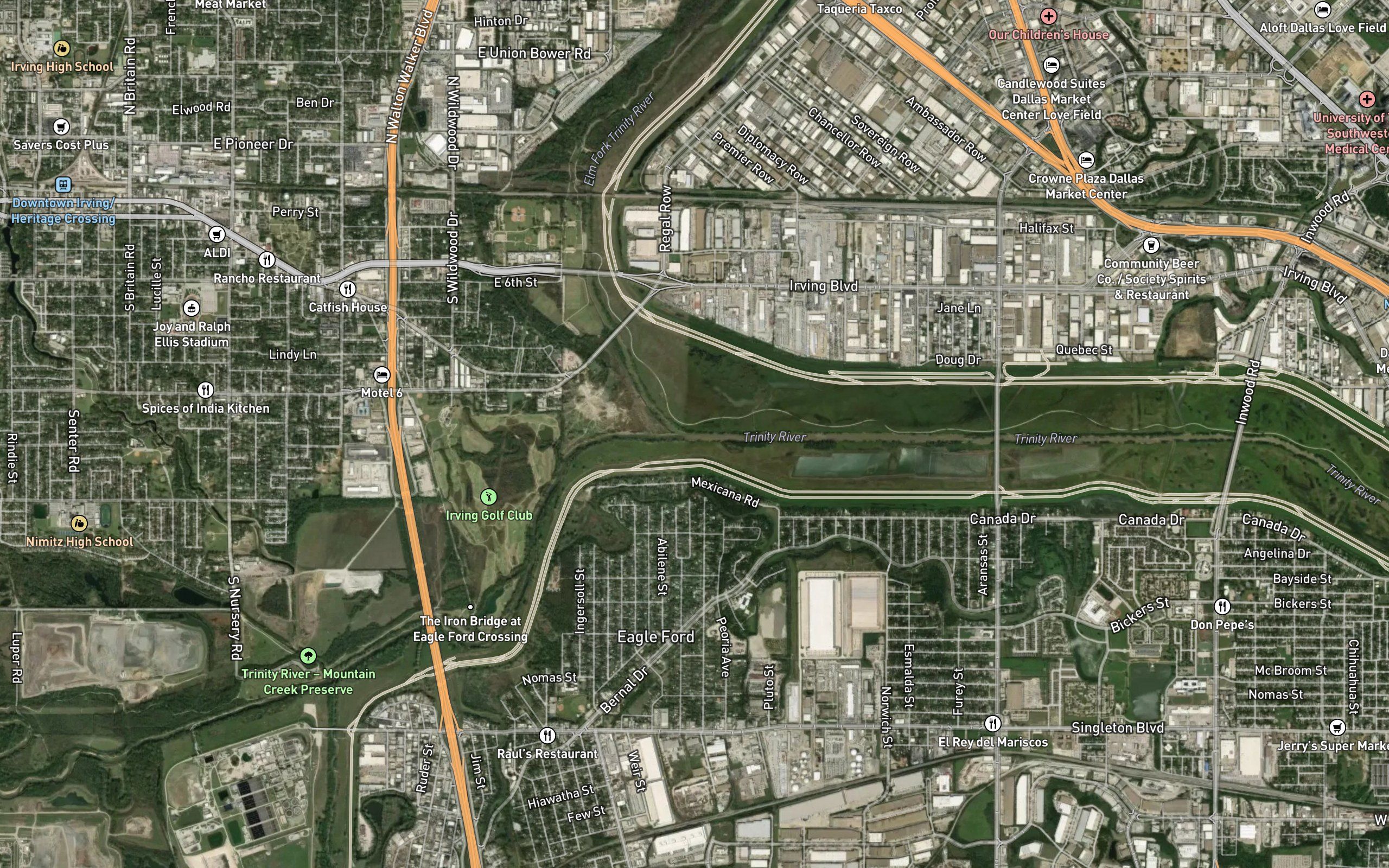 Elm Fork Trinity River