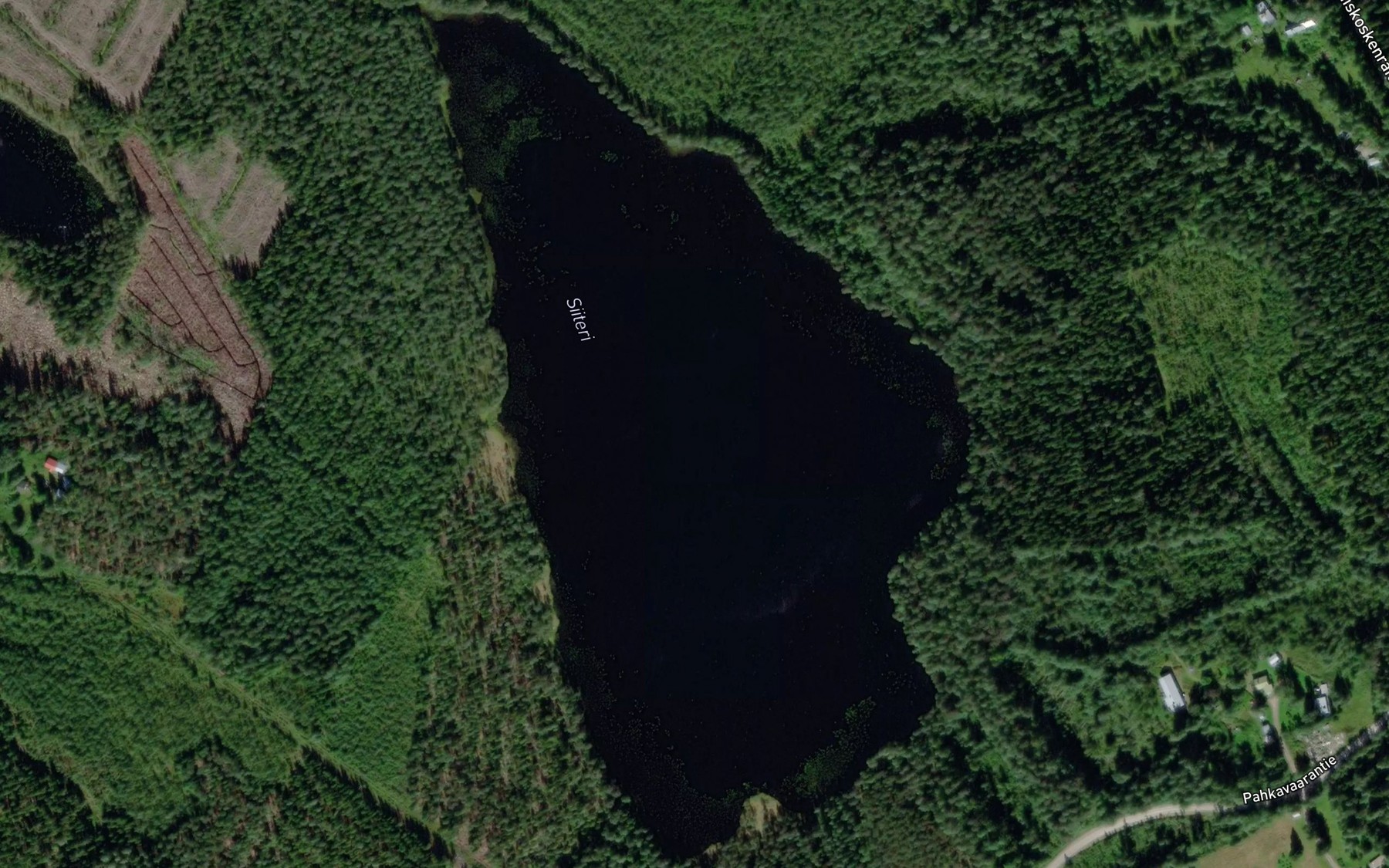 Satellite map of the Siiteri