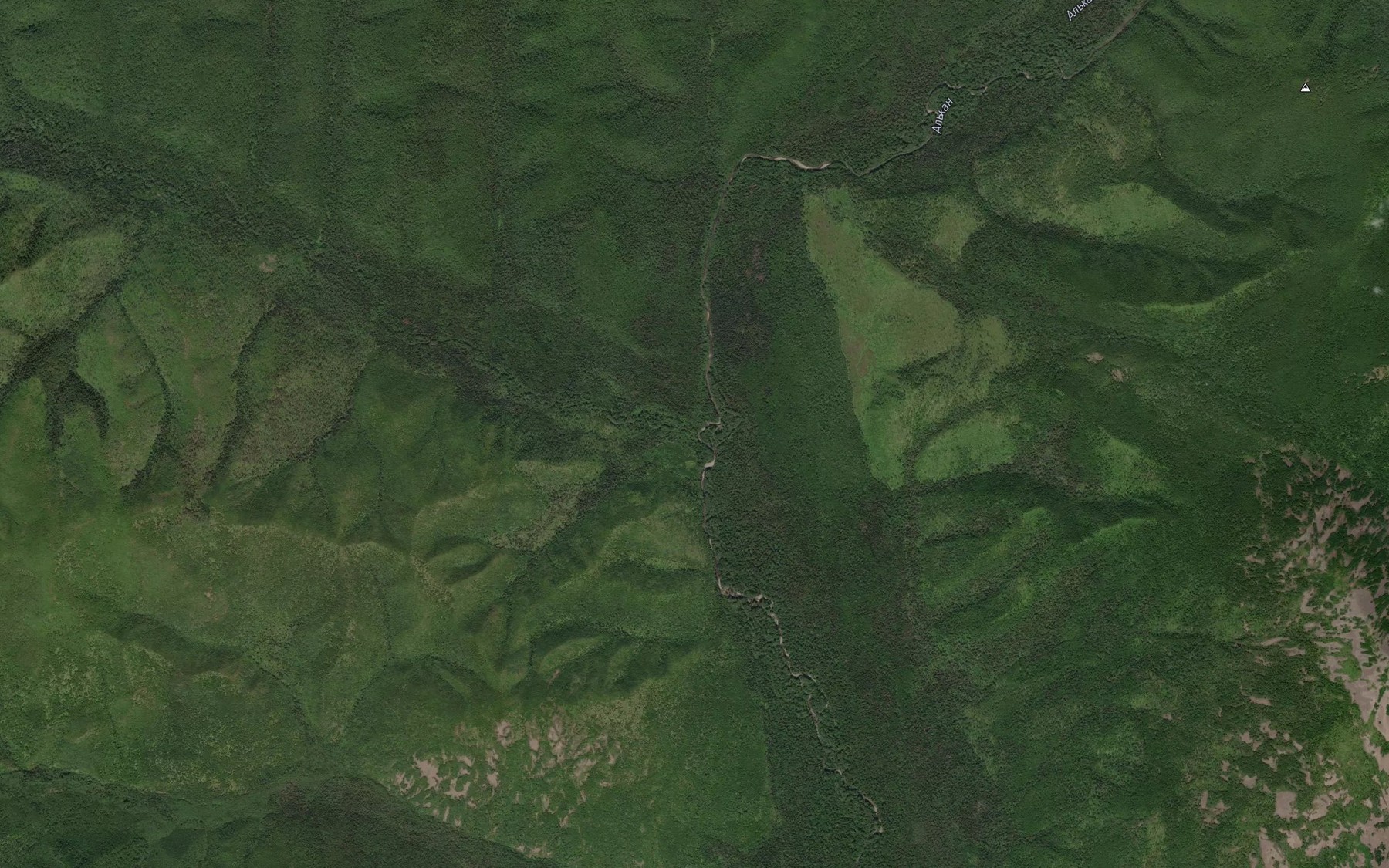 Satellite map of the Berezovyy