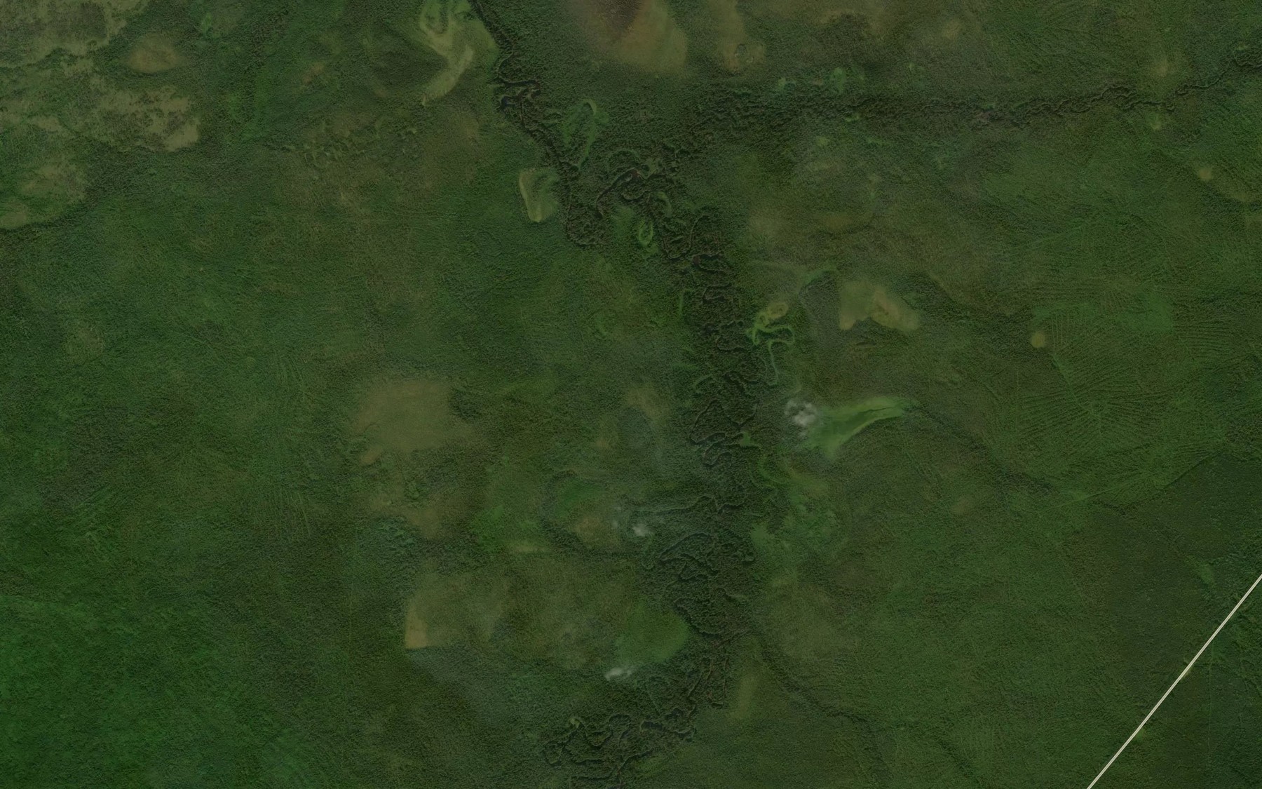 Satellite map of the Mal't'ya