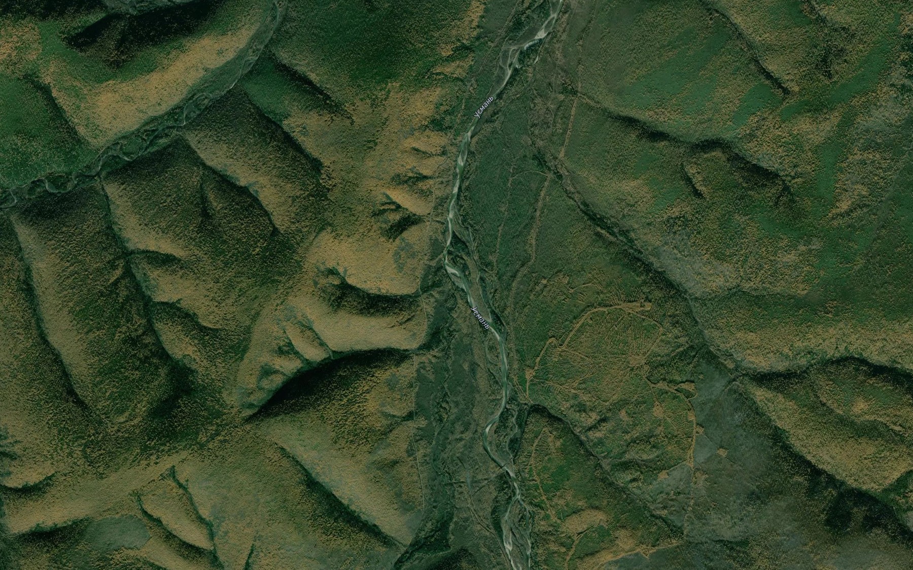 Satellite map of the Urgal-Makit