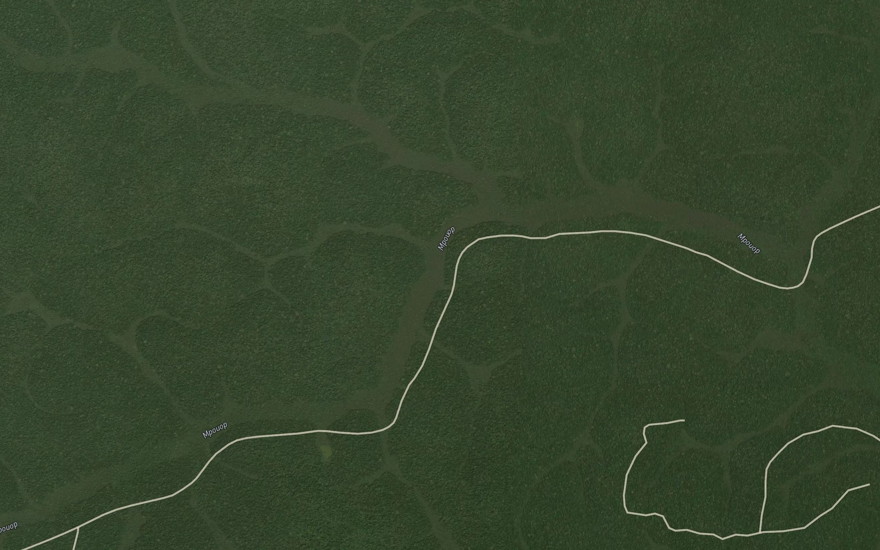 Satellite map of the Mpomo
