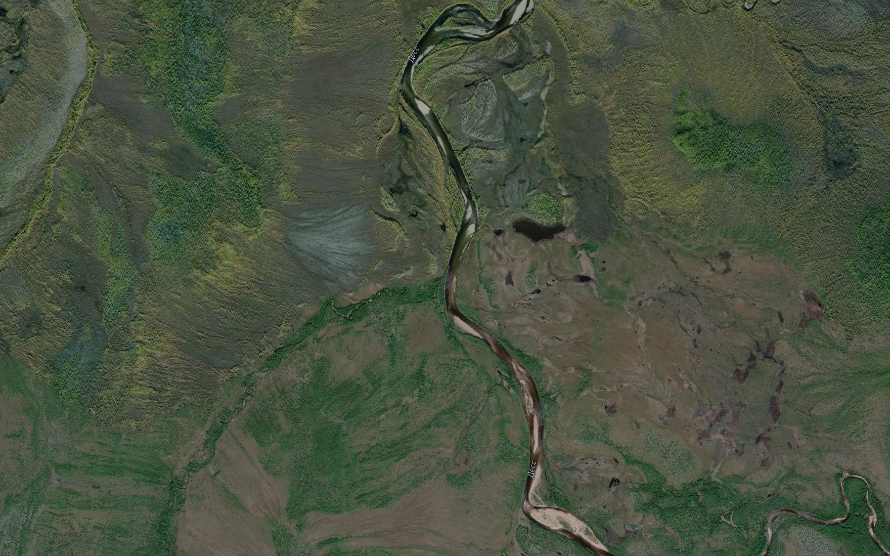 Satellite map of the Kurum
