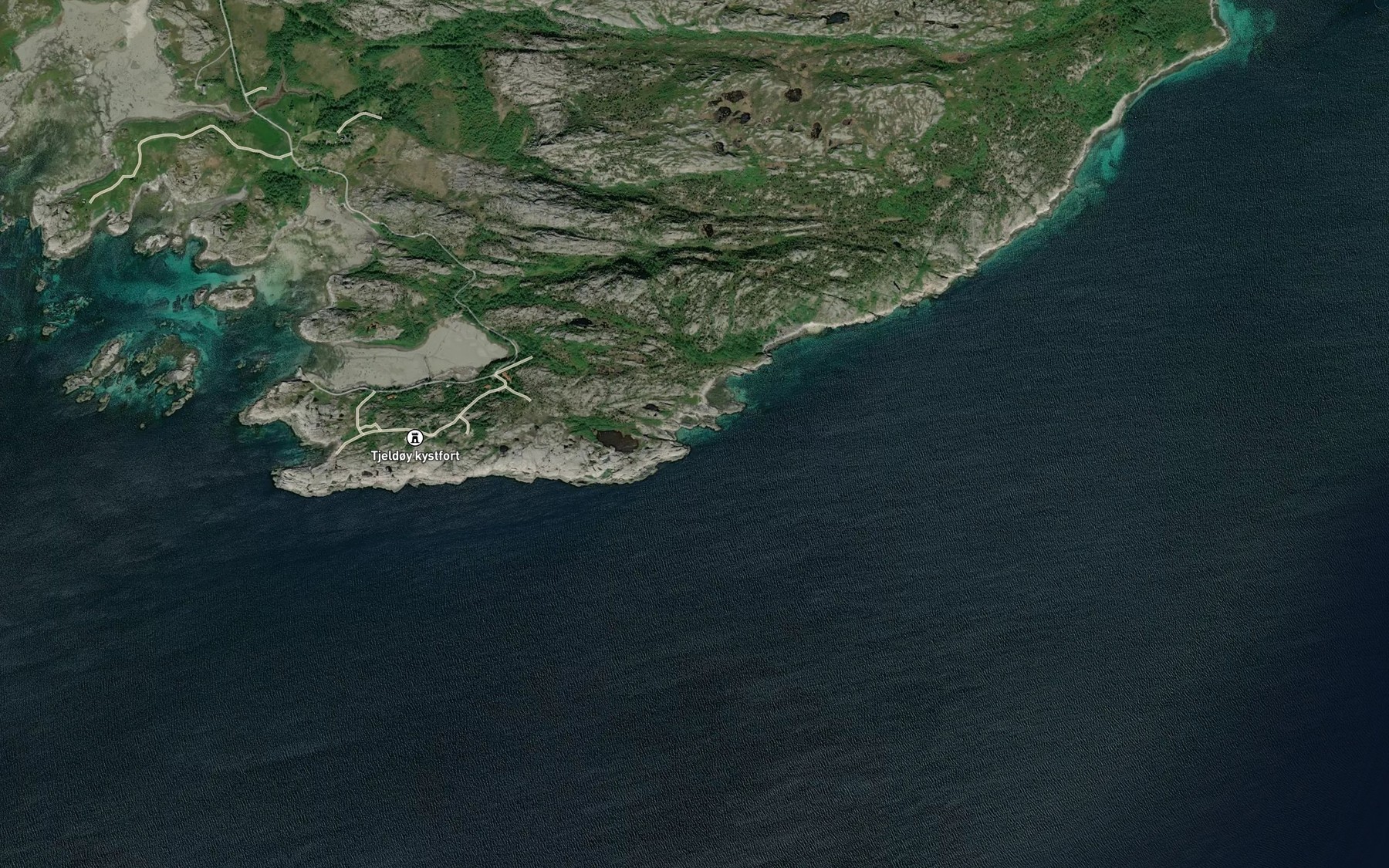 Satellite map of the Harskallhamna