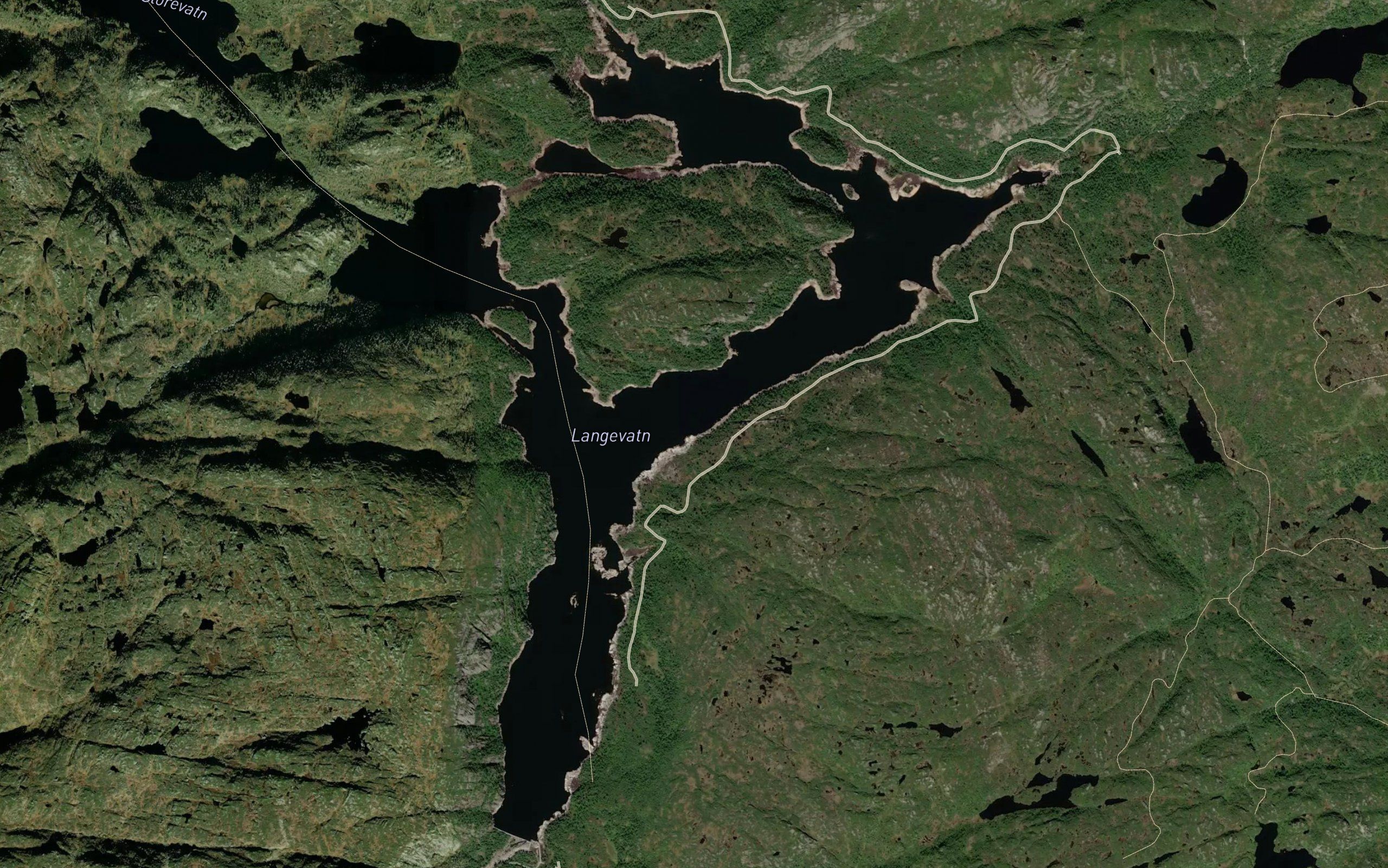 Langevatnet