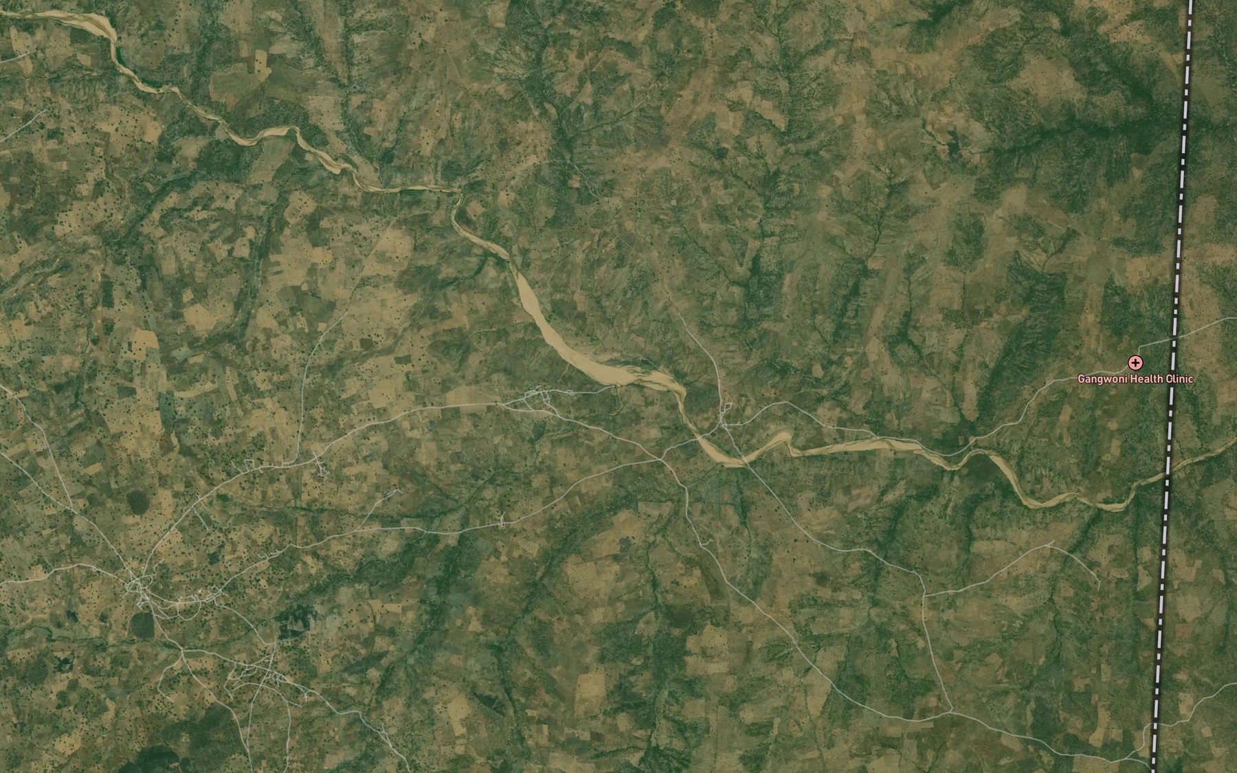 Satellite map of the RiverNadu