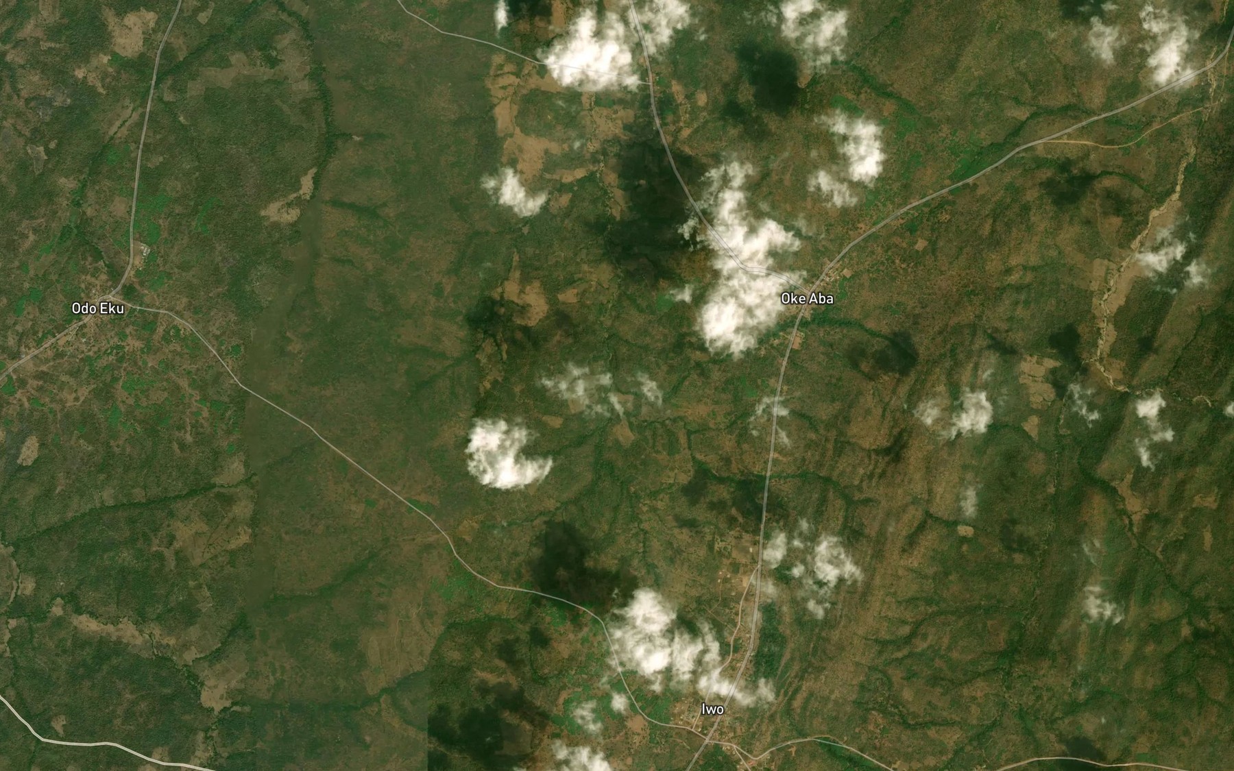 Satellite map of the RiverOtoro