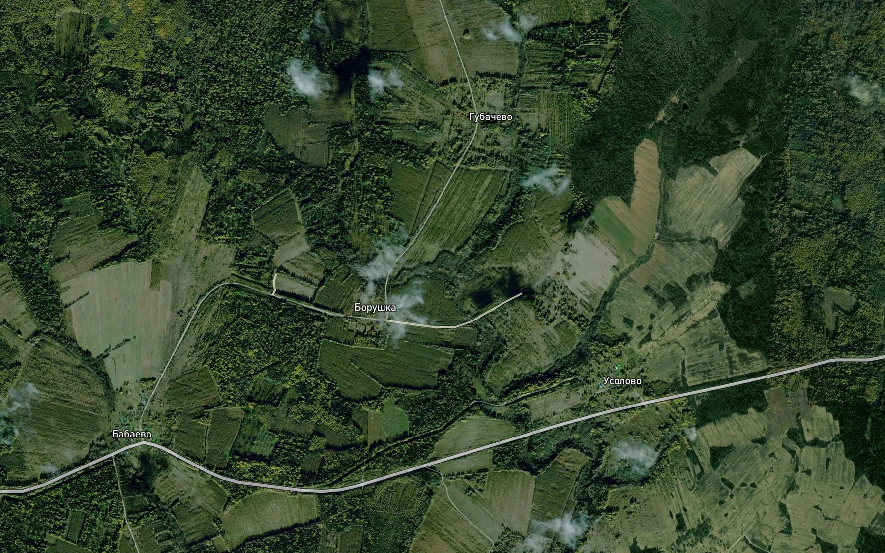 Satellite map of the Galki