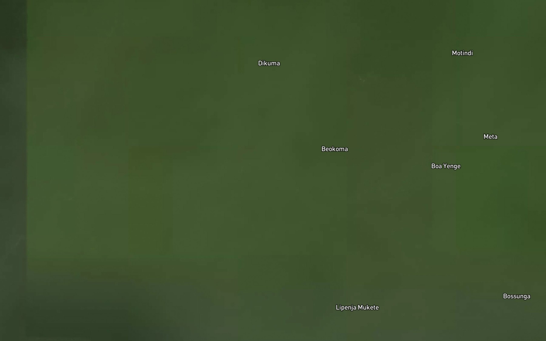 Satellite map of the Mokambe