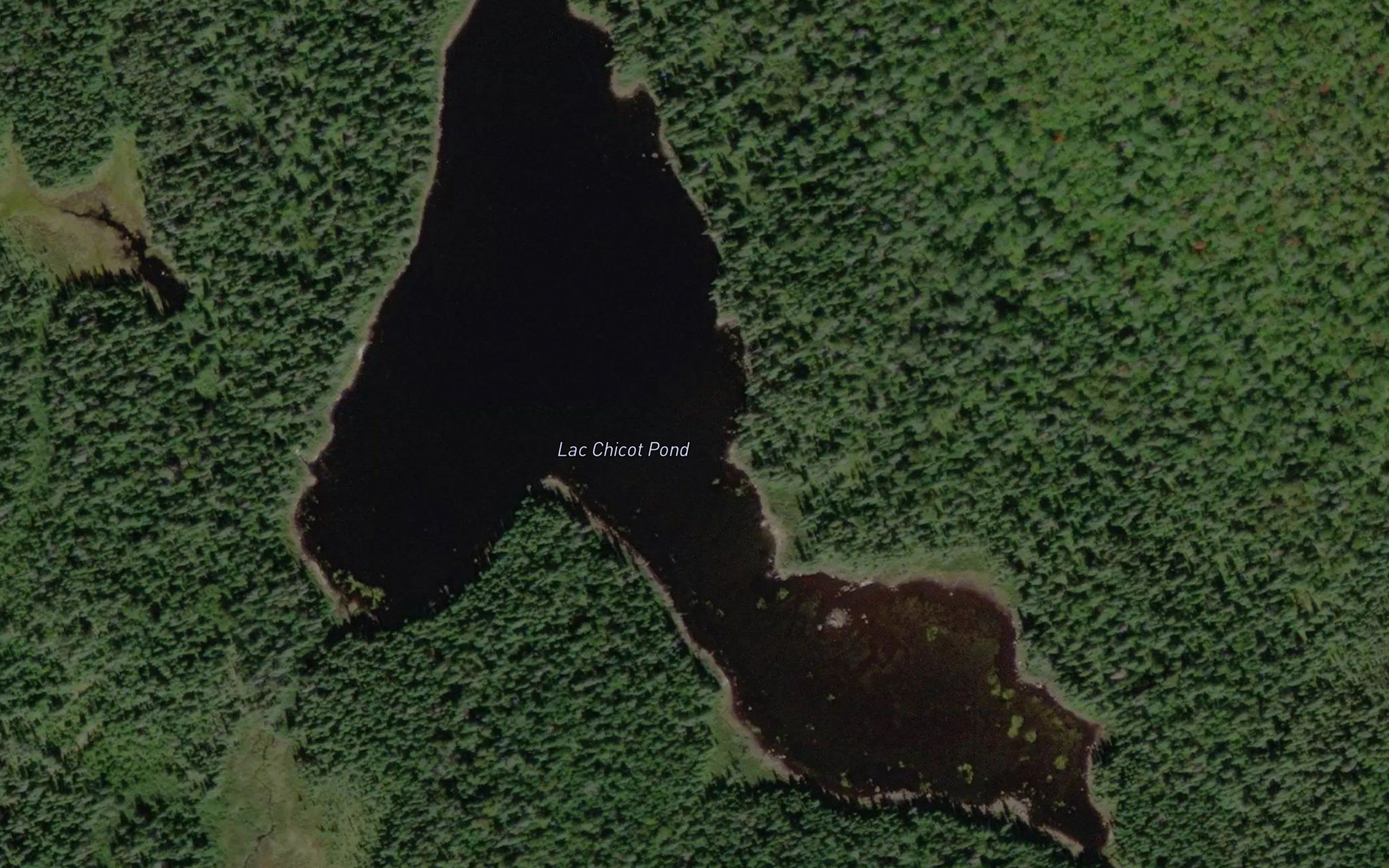 Lac Chicot Pond