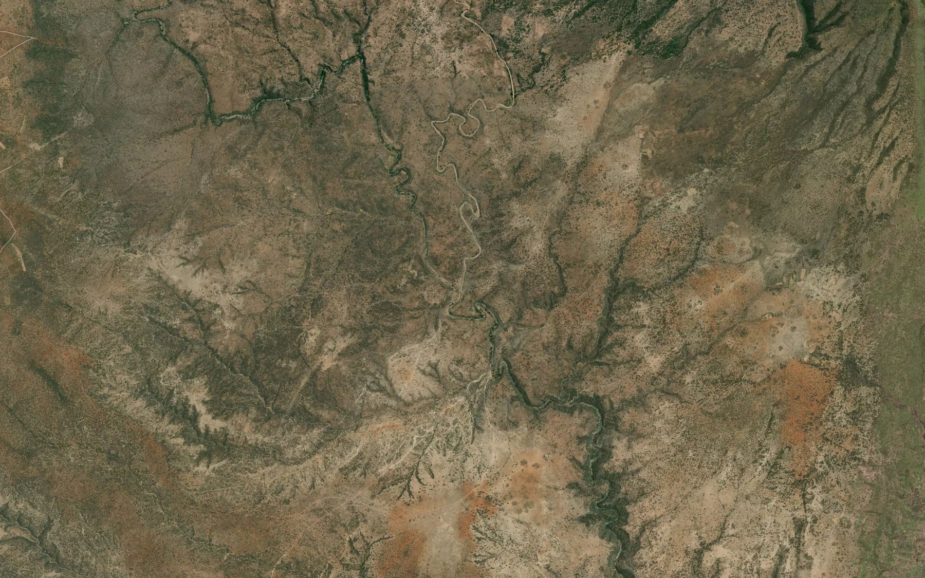 Satellite map of the Oloopito