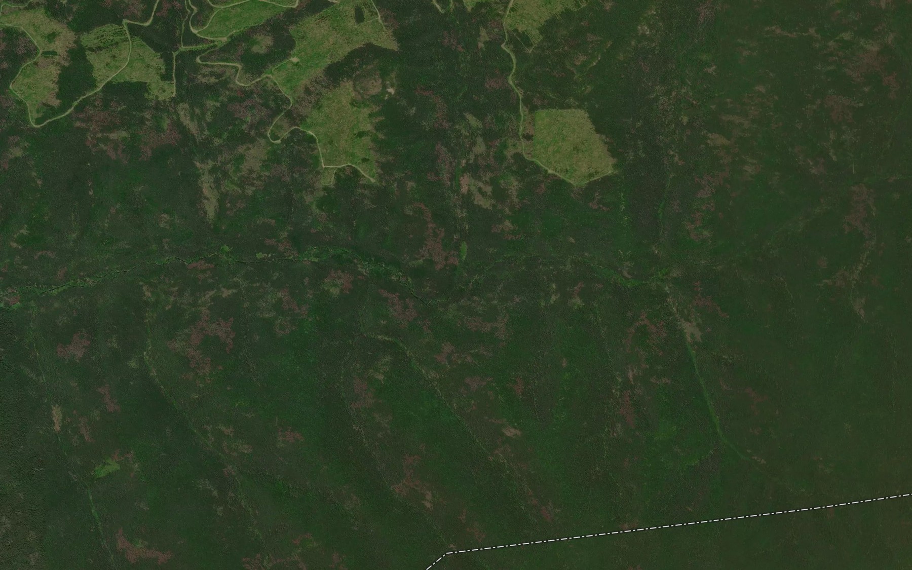 Satellite map of the Urkan