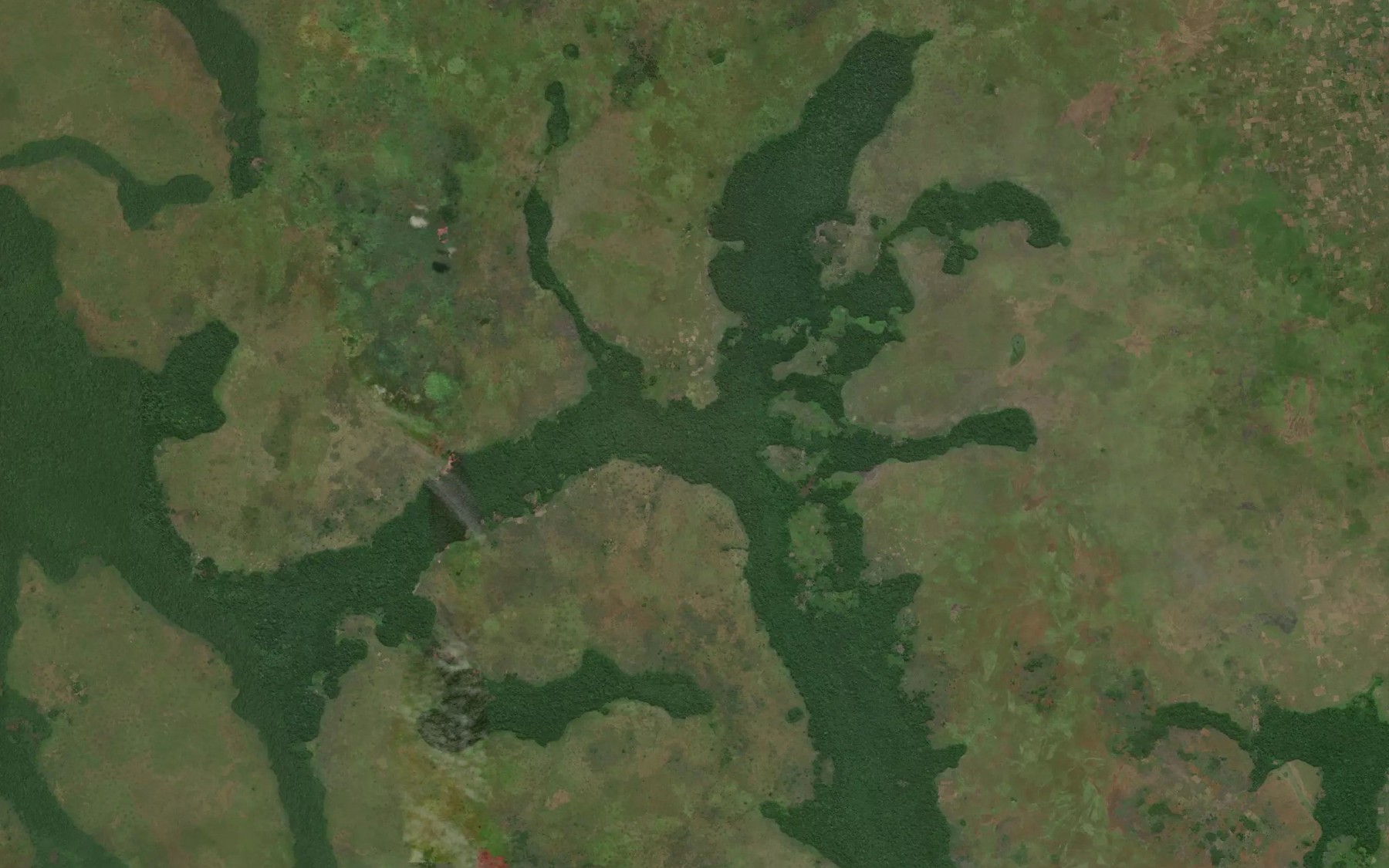Satellite map of the Torandu
