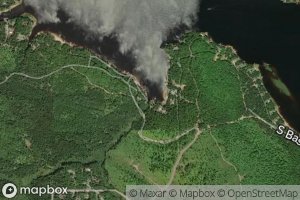 Satellite map of the Beaver Farm Creek