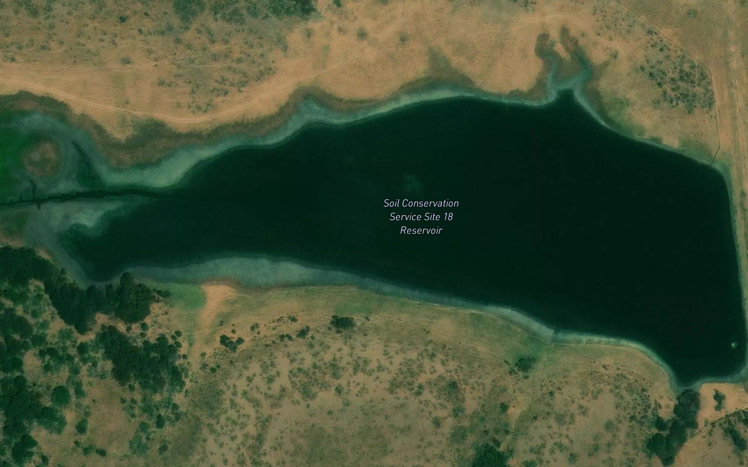 Soil Conservation Service Site 18 Reservoir