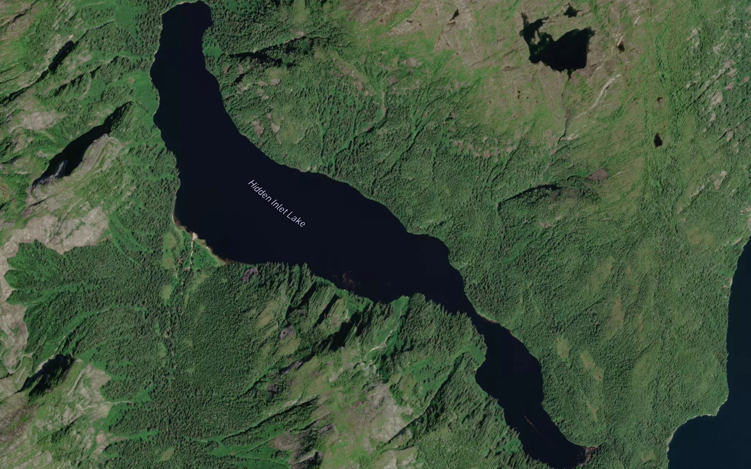 Hidden Inlet Lake