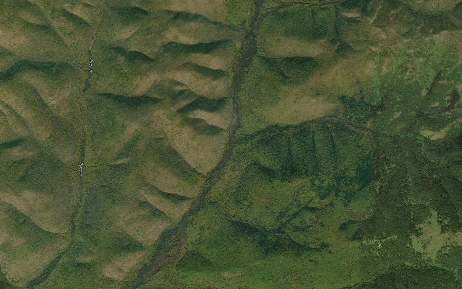 Satellite map of the Bystryy