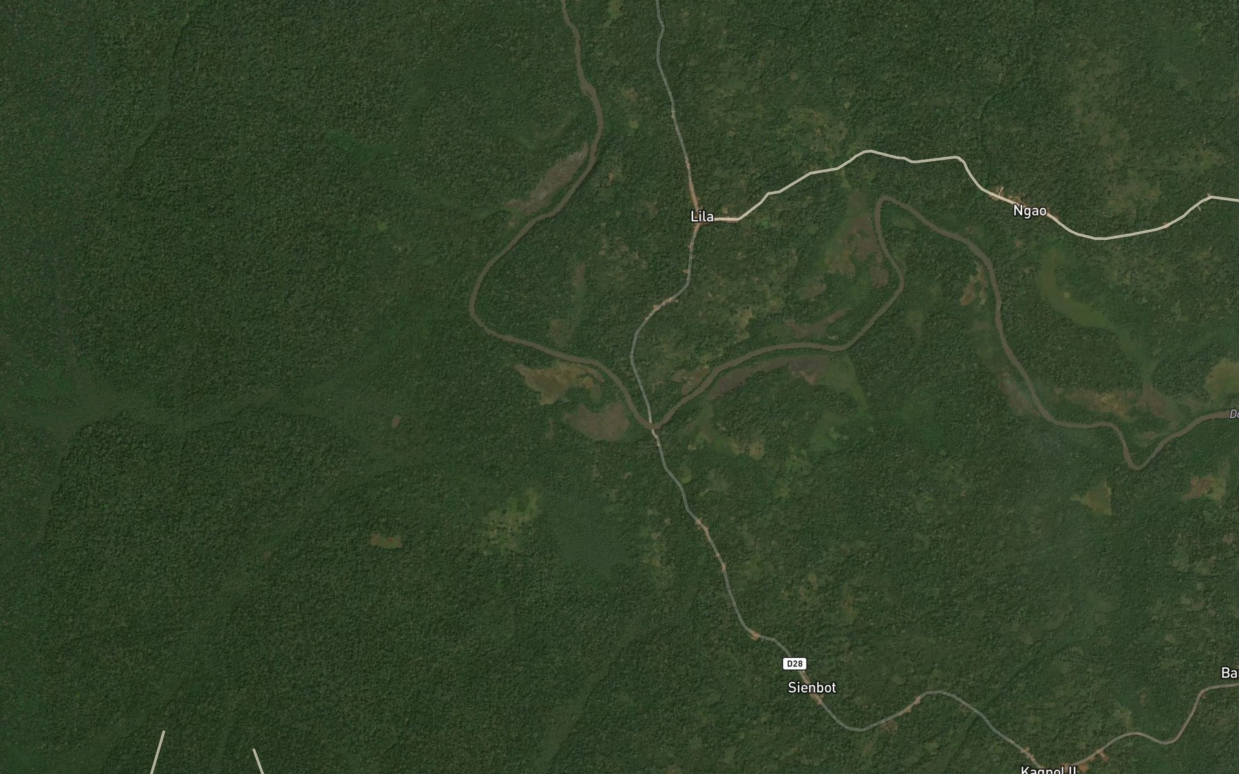Satellite map of the Logoti