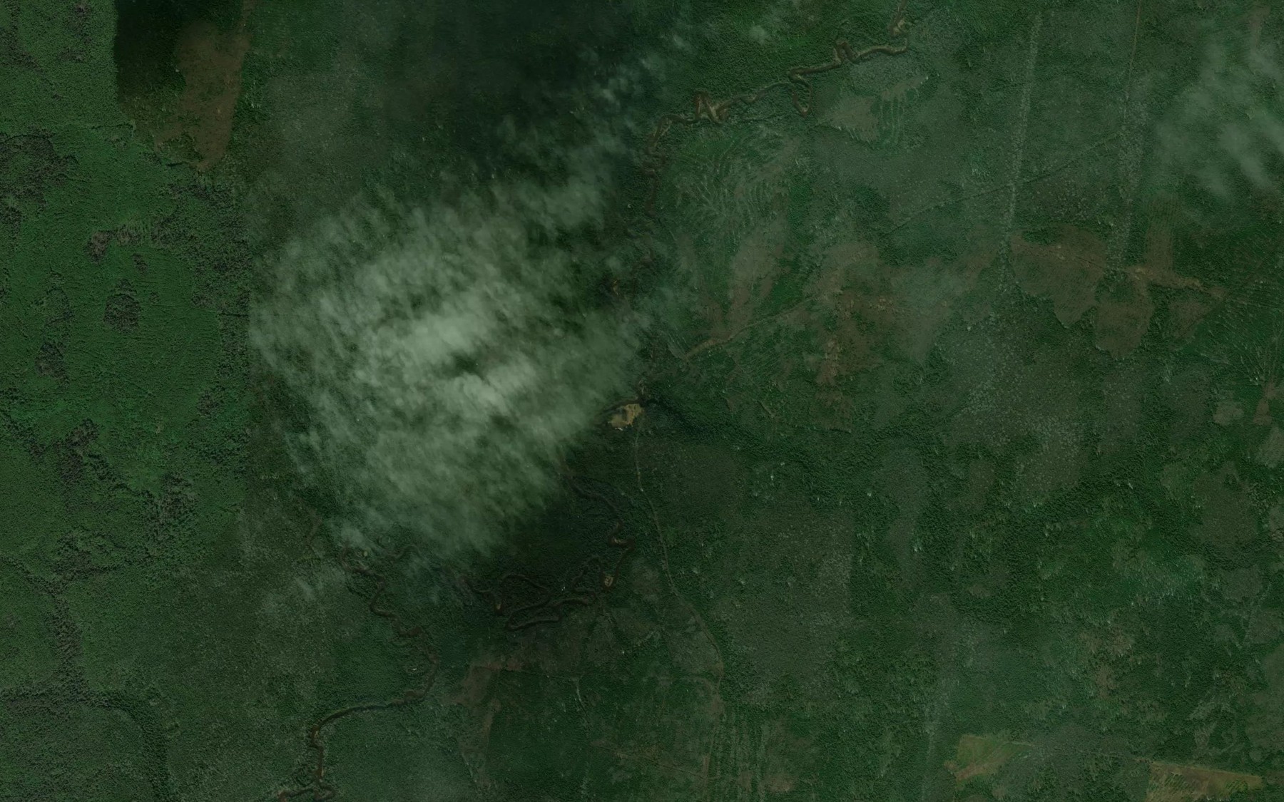 Satellite map of the Rakitovka