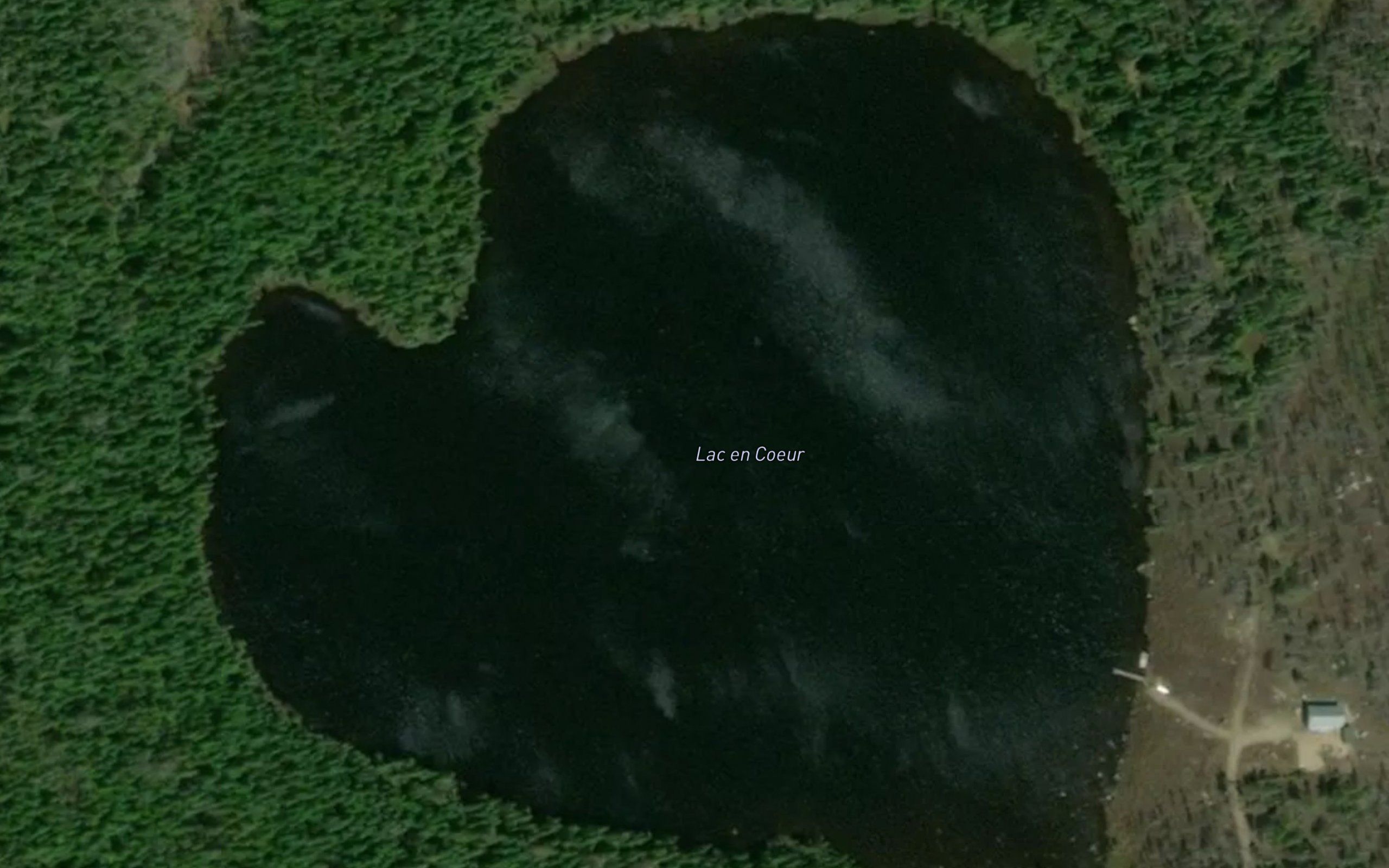 Lac en Coeur