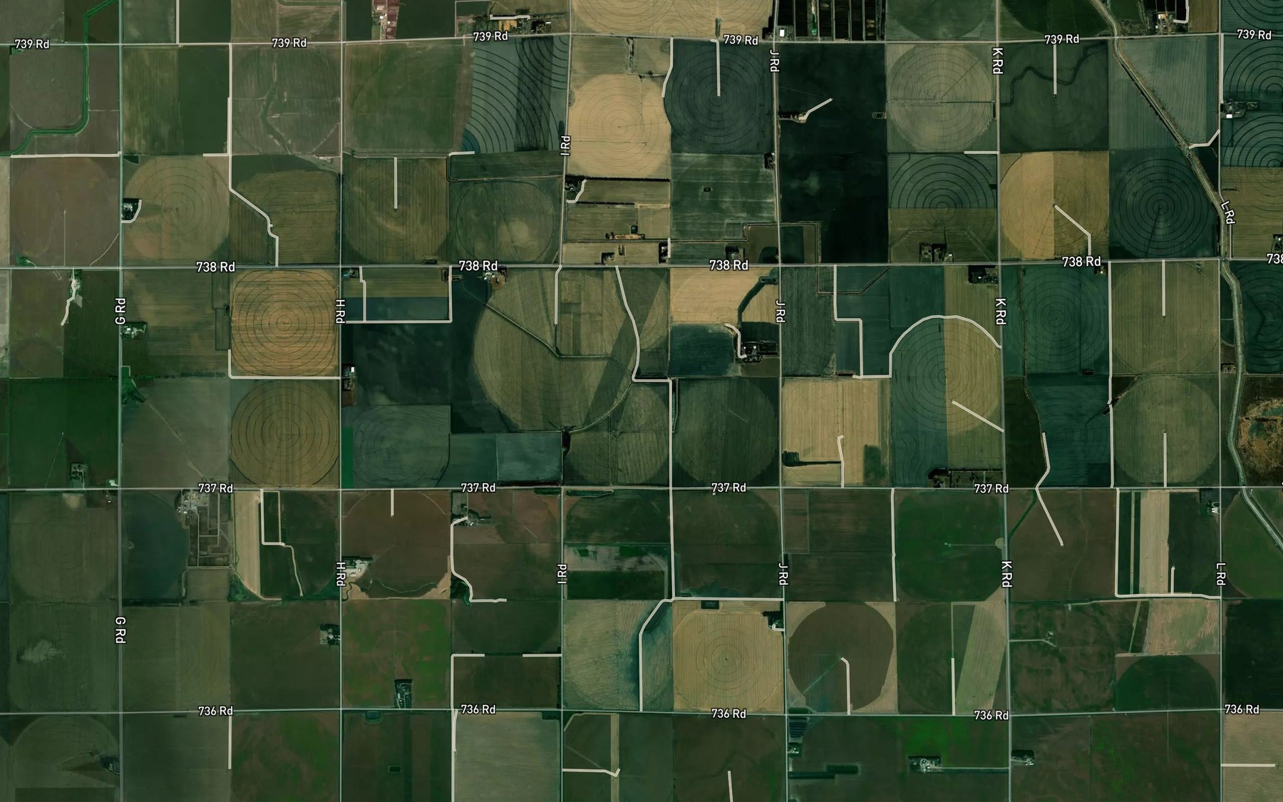 Satellite map of the Moses Hill Lagoon