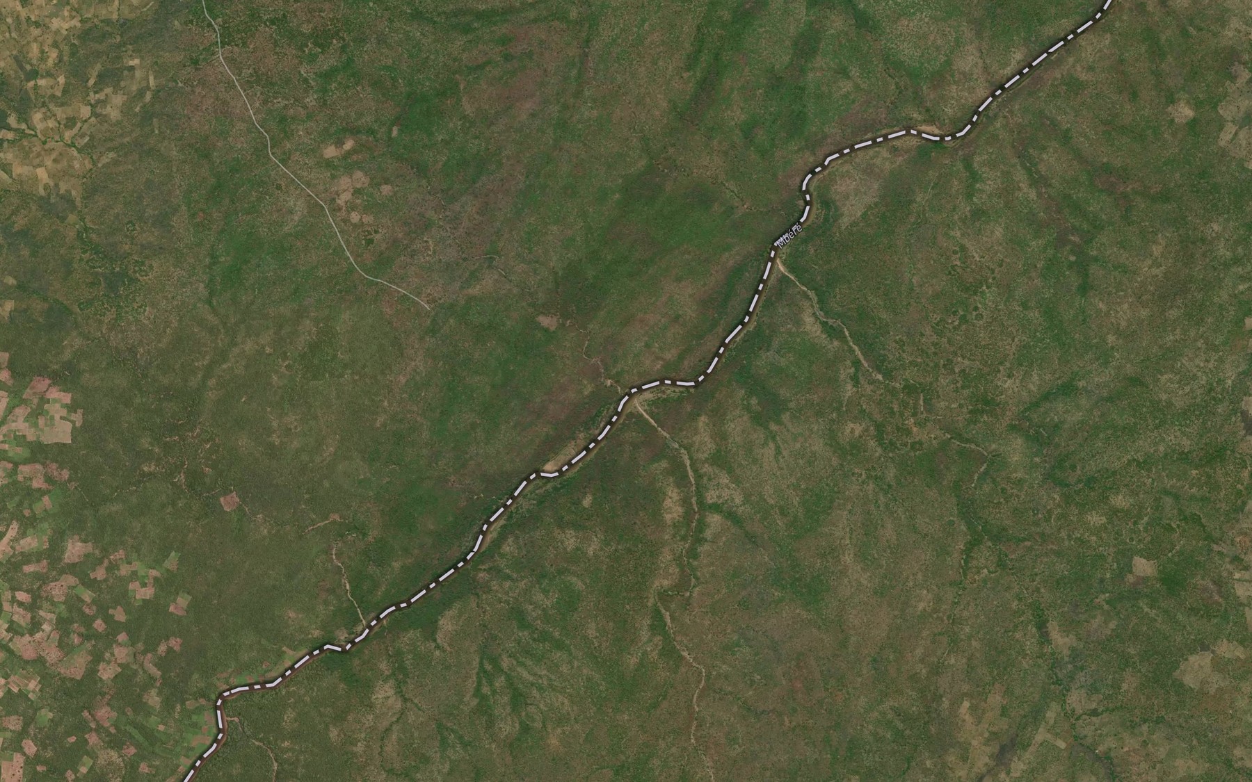Satellite map of the Mbiboro