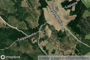 Satellite map of the Korvenoja