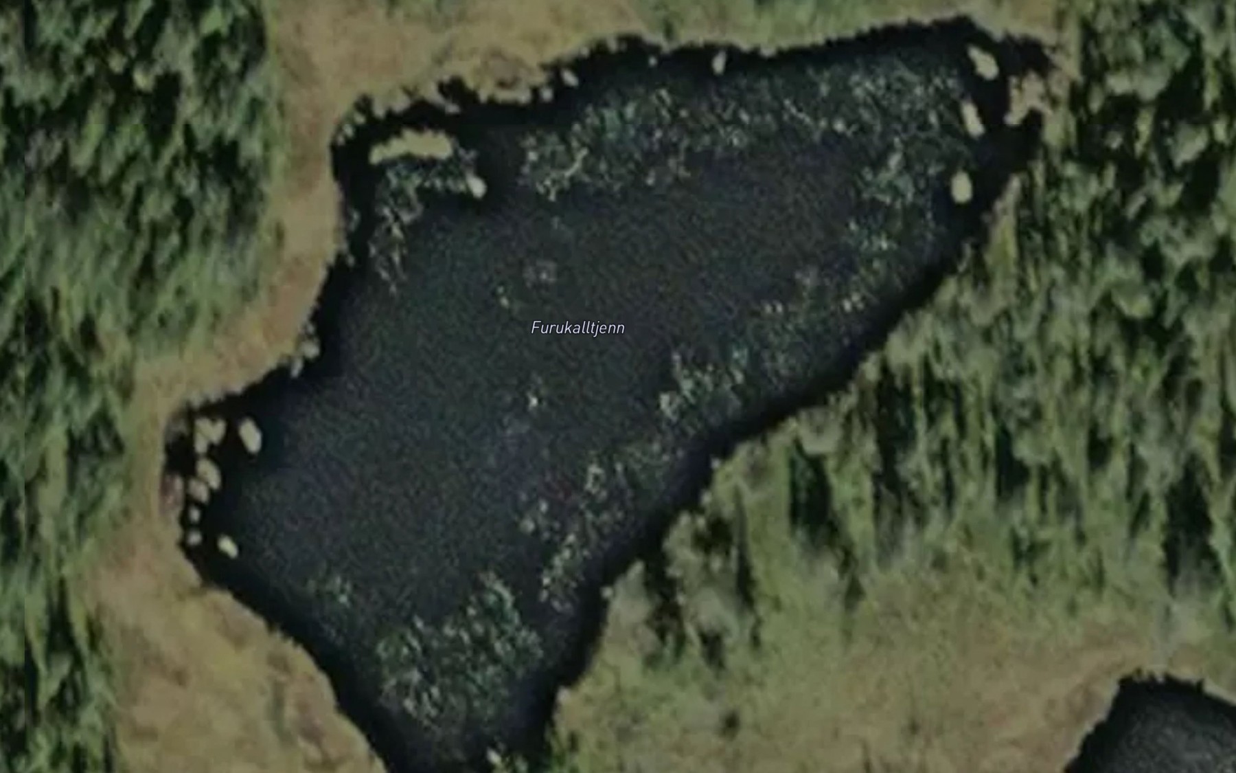 Satellite map of the Furukalltjenn