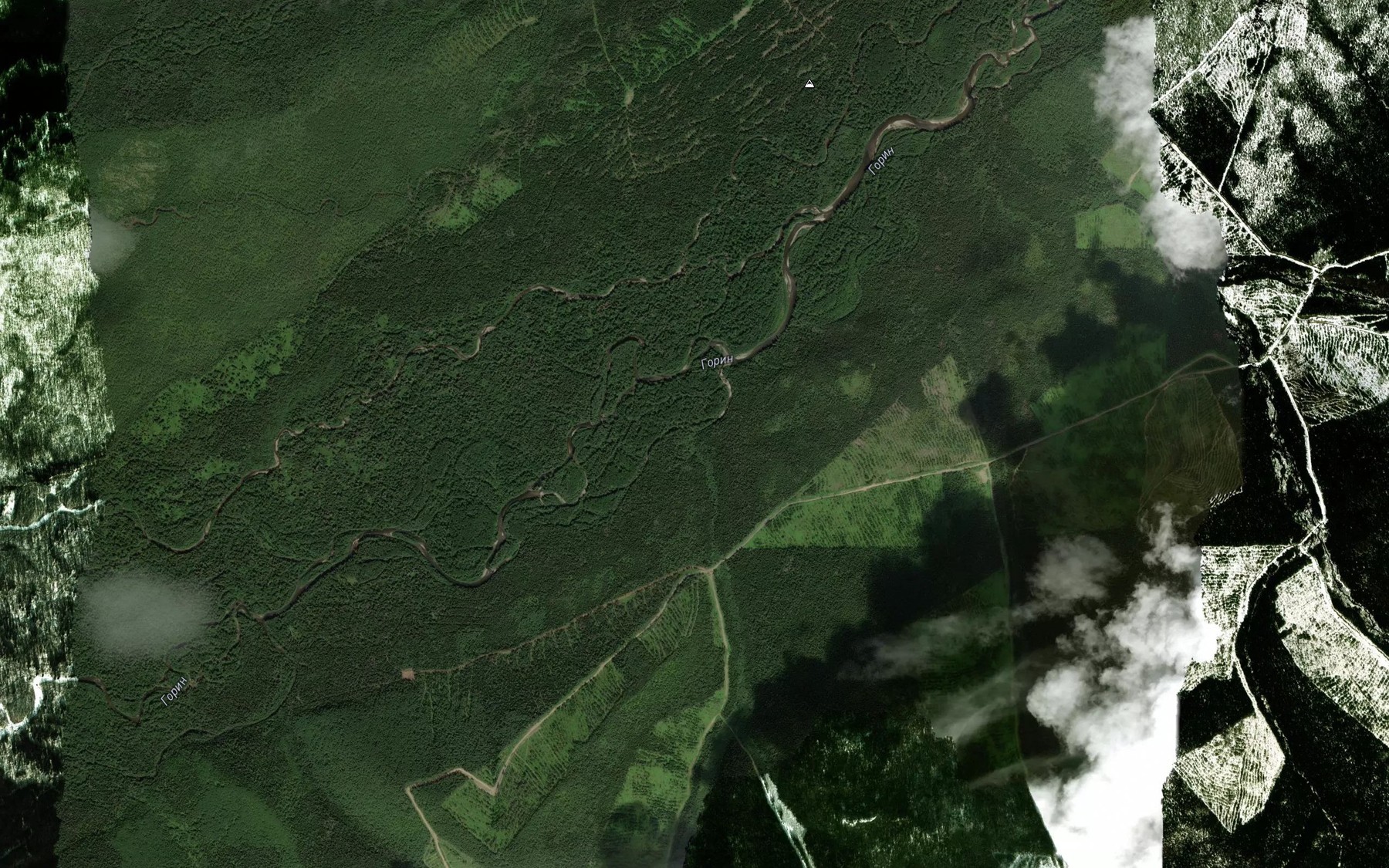 Satellite map of the Tangul'skiy