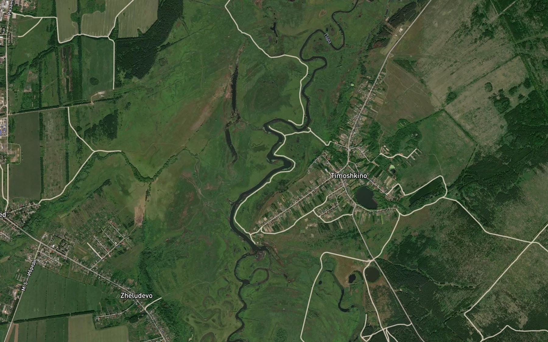 Satellite map of the Ibreda