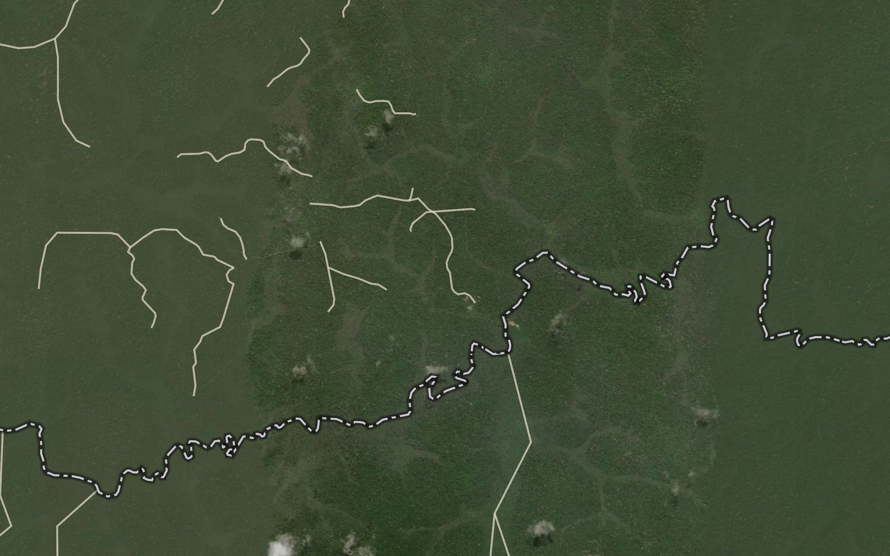 Satellite map of the Ngoum