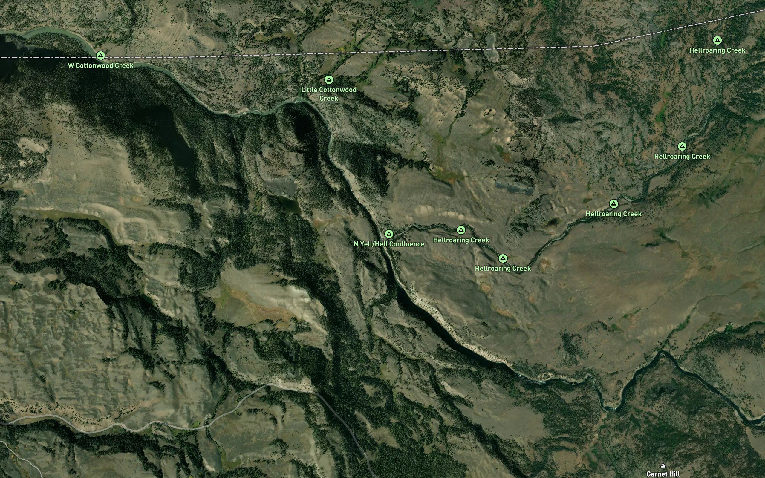 Hellroaring Creek