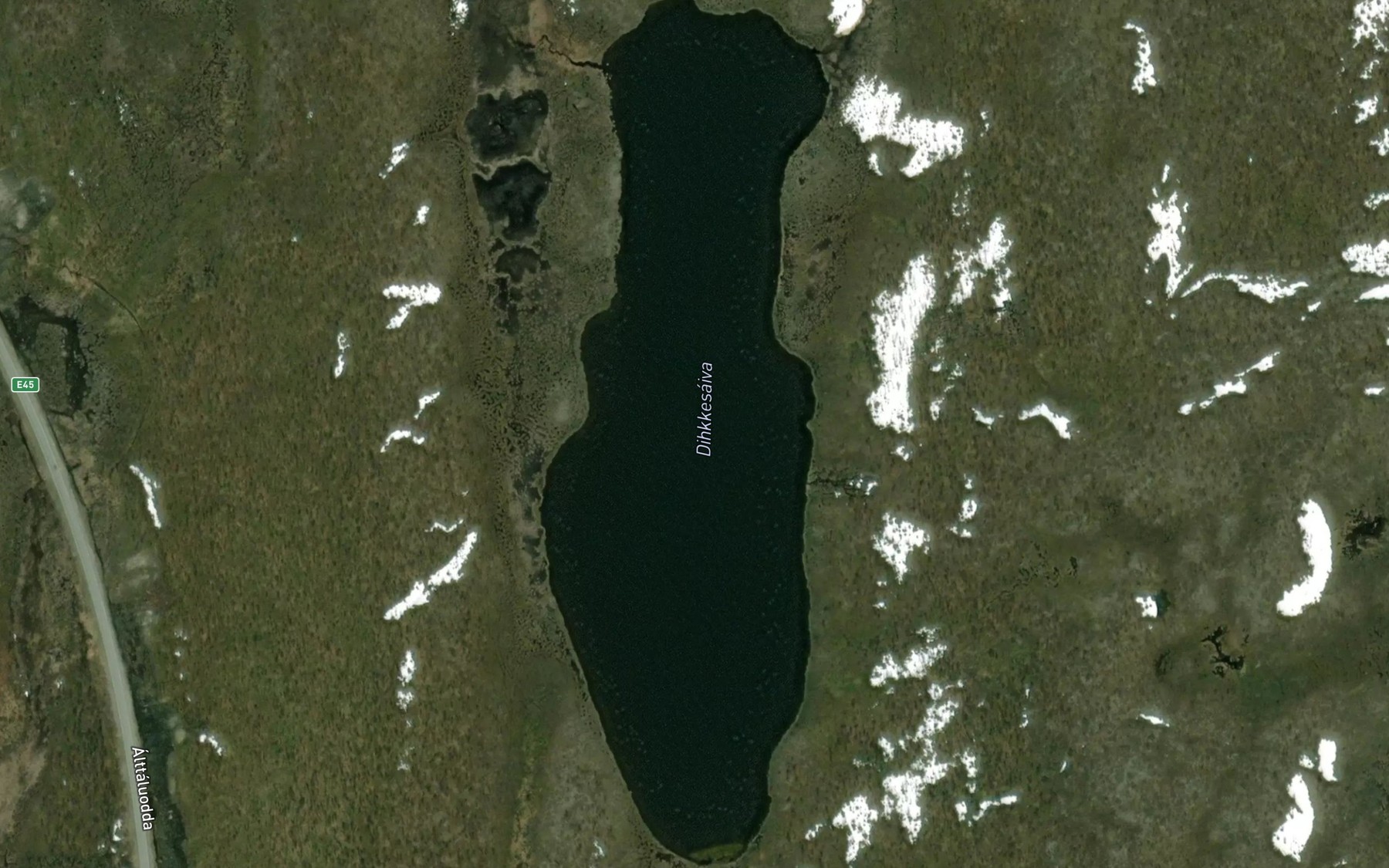 Satellite map of the Dikkesaiva