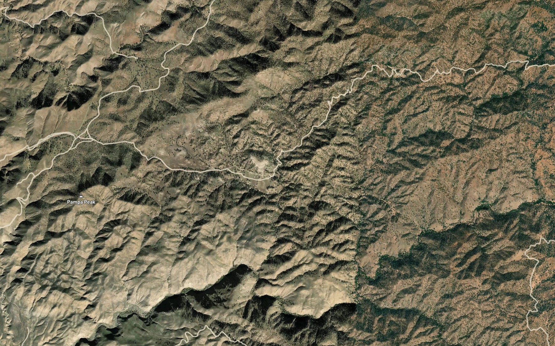 Satellite map of the Fig Tree Spring