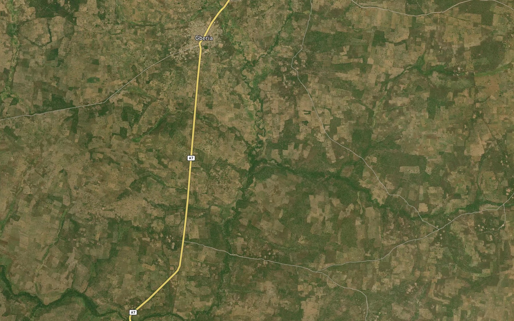 Satellite map of the River Suasinpia