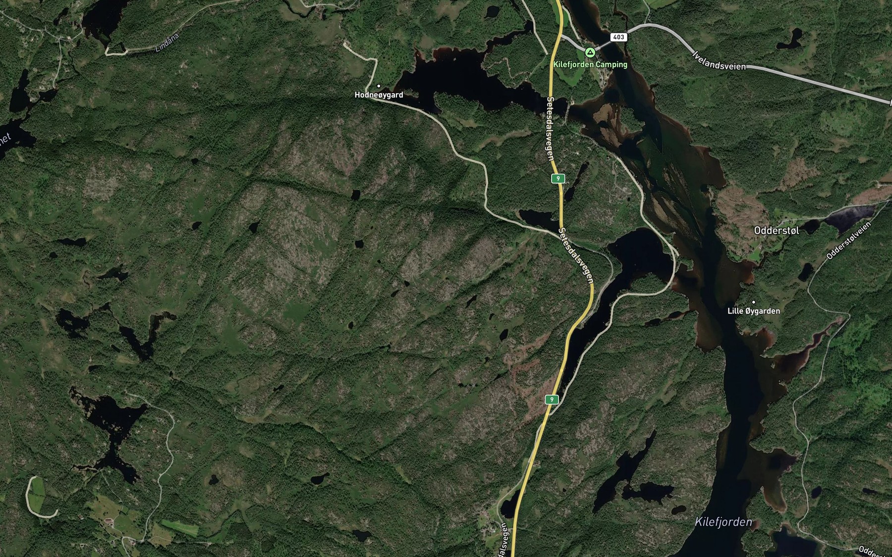 Satellite map of the Soyltjonn