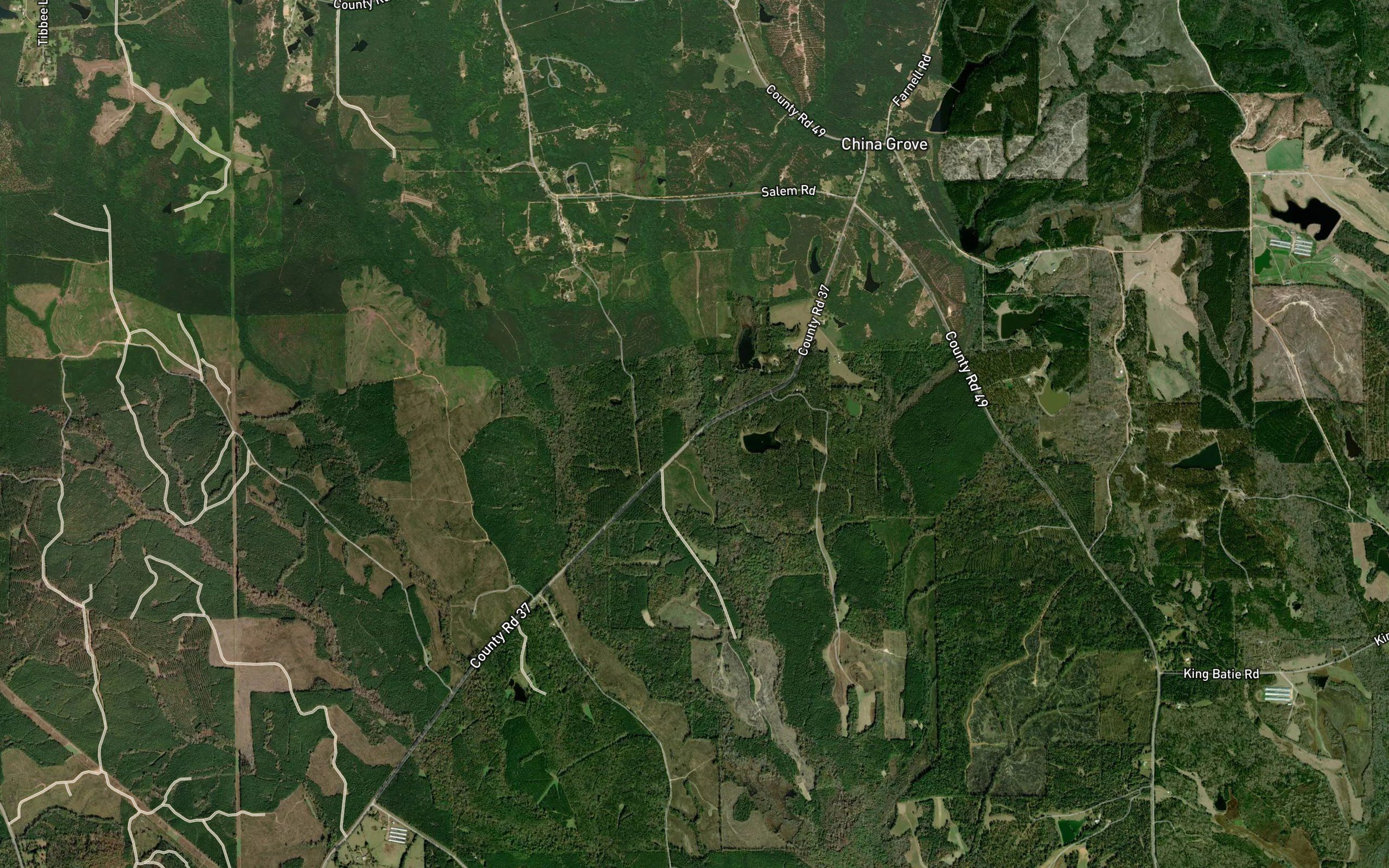 China Grove Creek