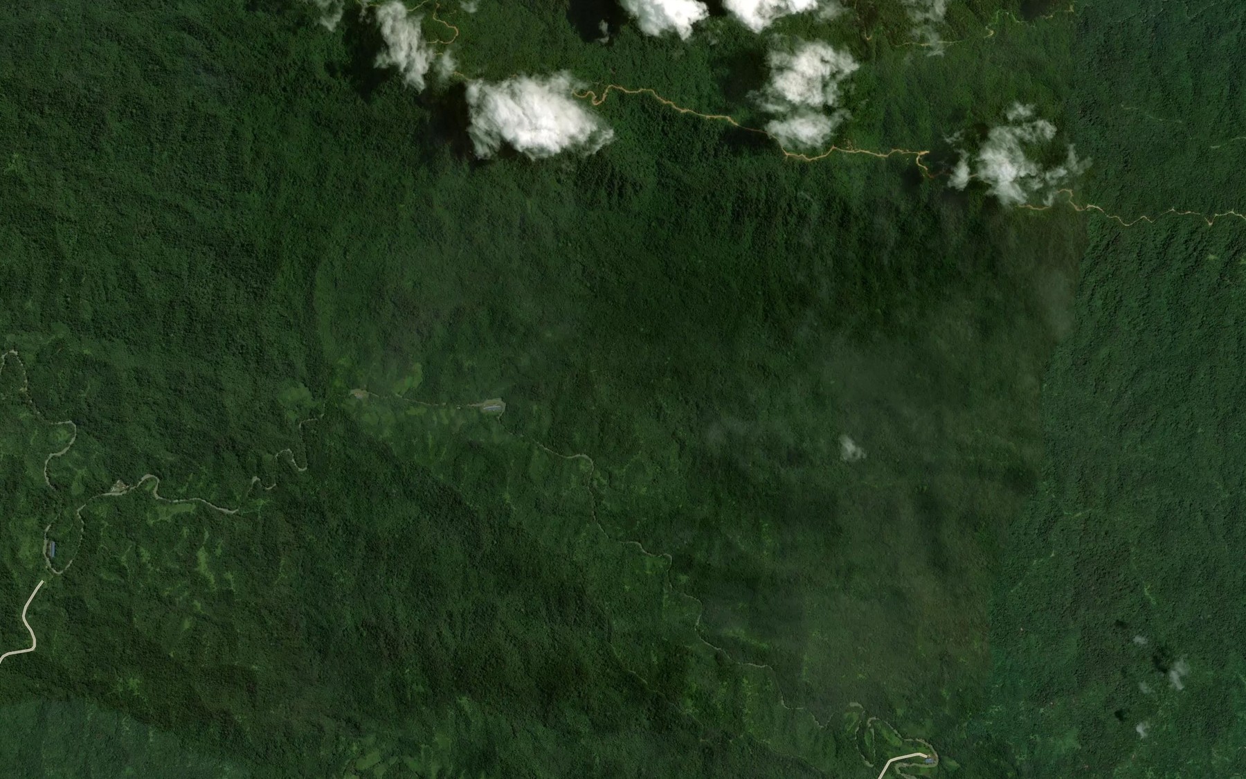Satellite map of the Sungai Mino