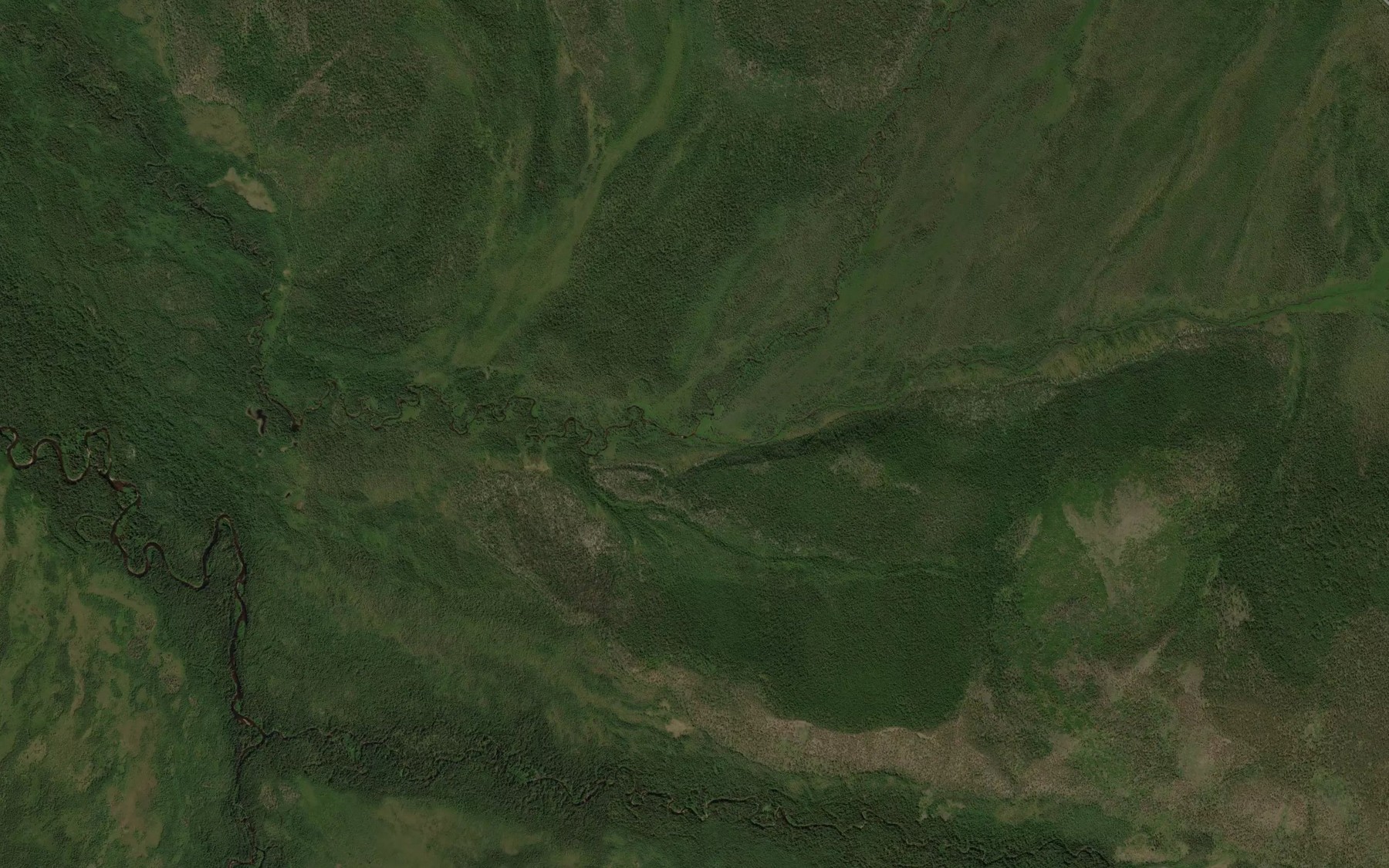 Satellite map of the Levyy Aldykan