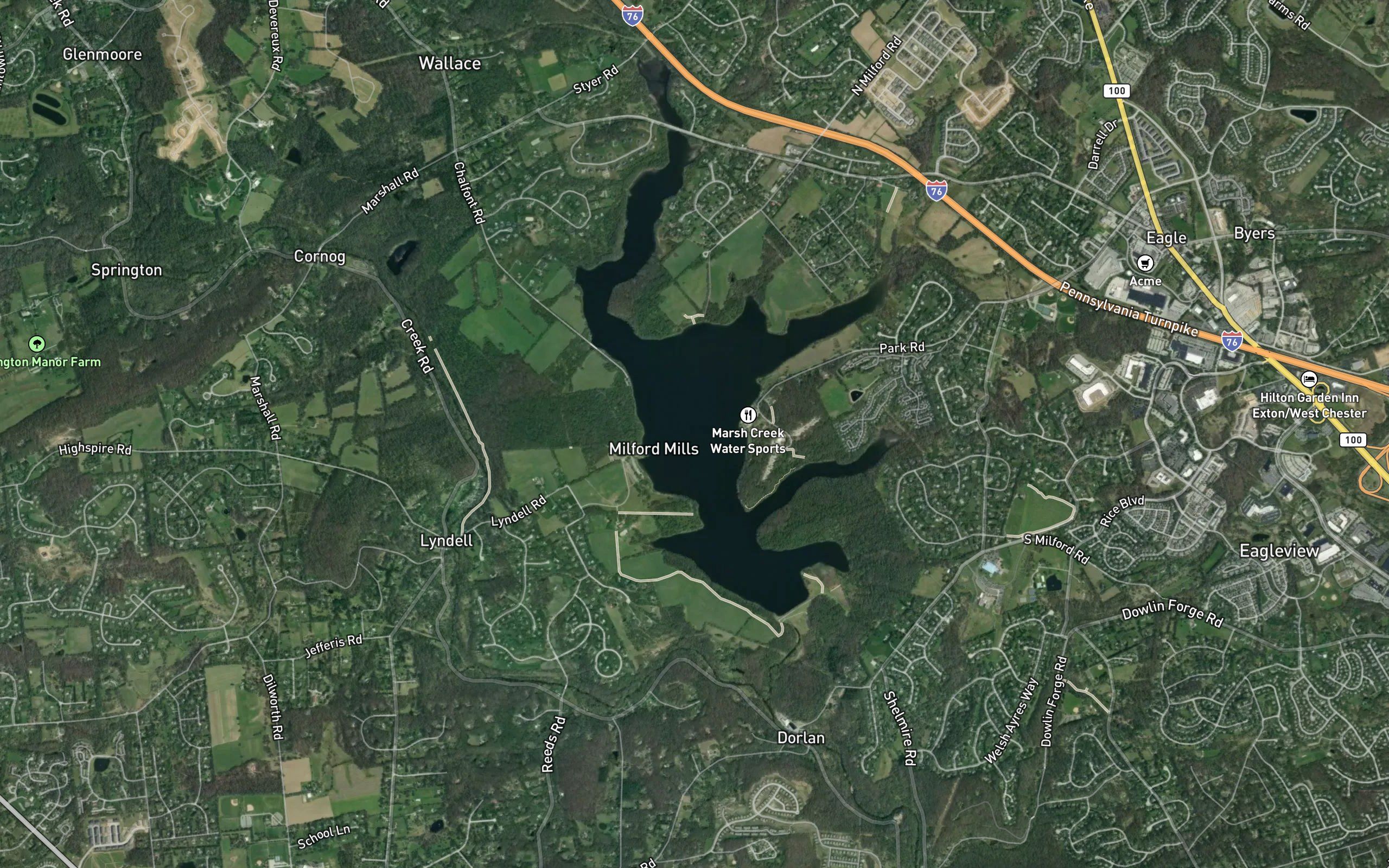 Marsh Creek Reservoir