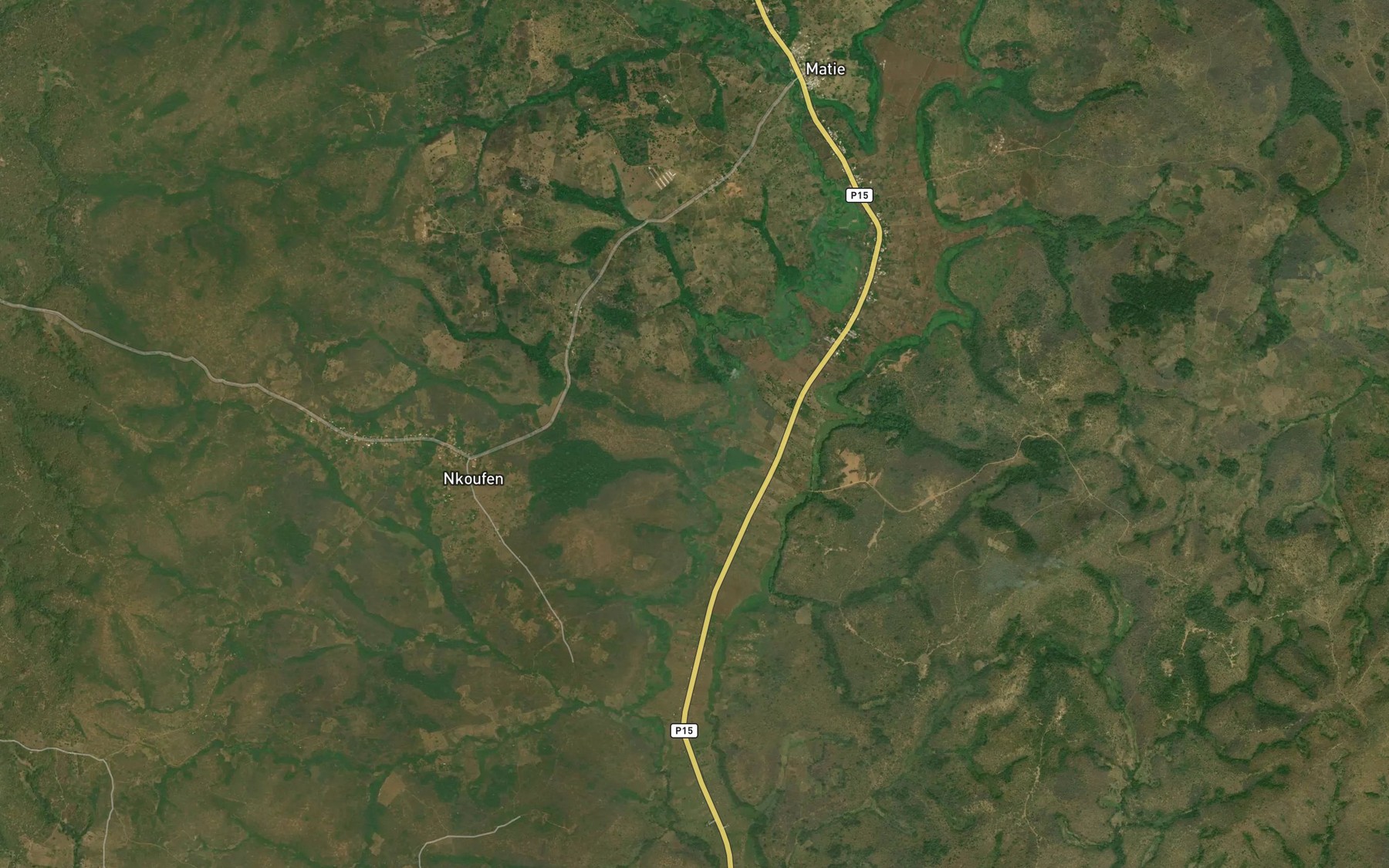 Satellite map of the Sounpen