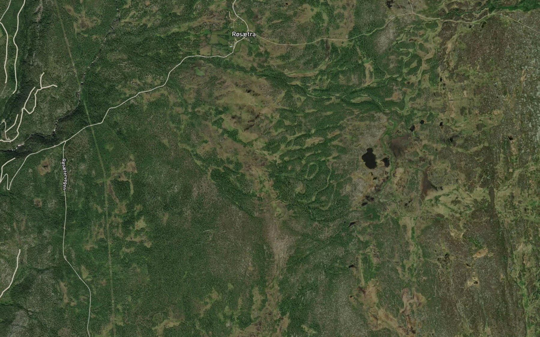 Satellite map of the Litlbekken